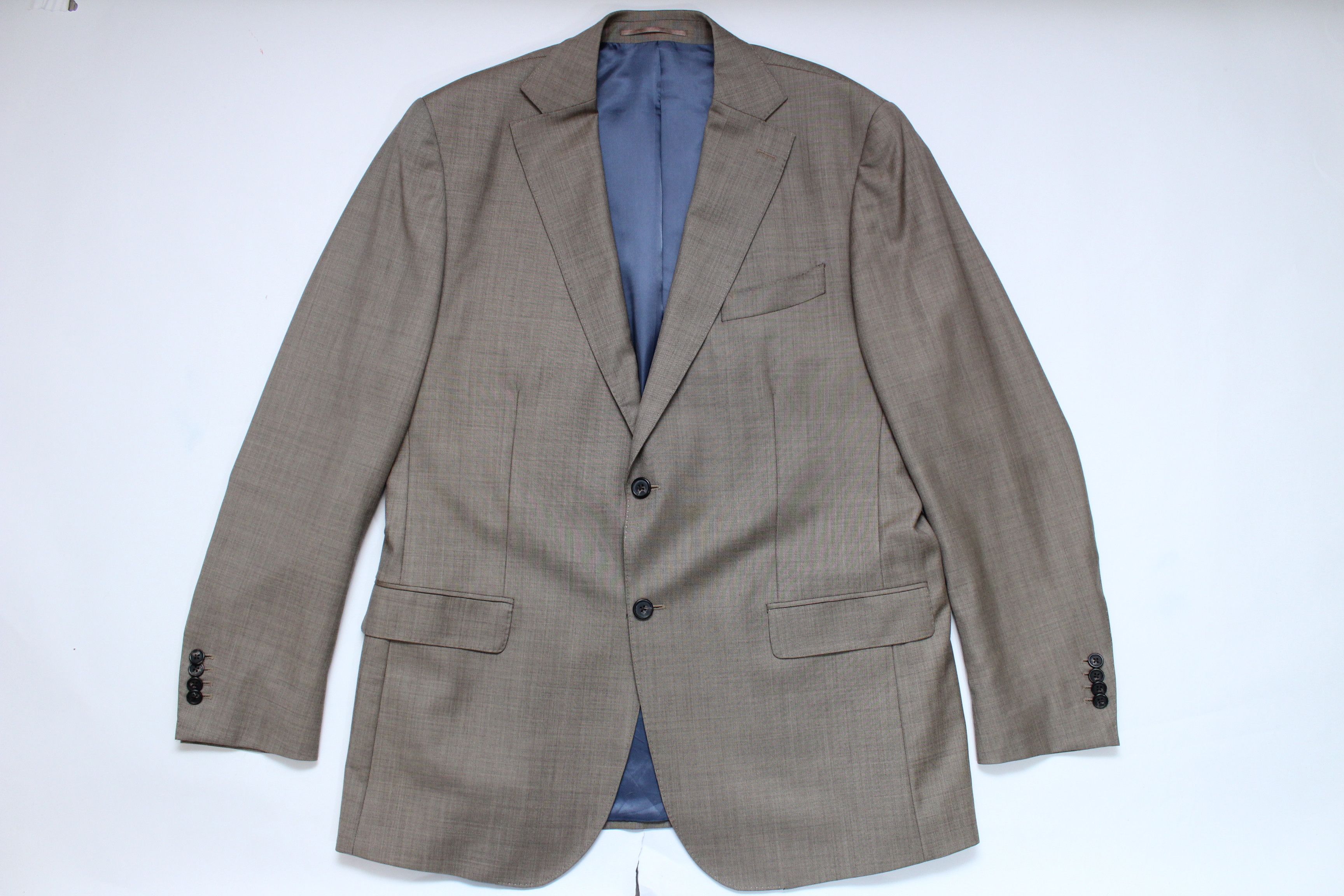 Suitsupply Suitsupply Sevilha Jacket Wool 110s Blazer Size 110 Hype Size US XL / EU 56 / 4 - 2 Thumbnail