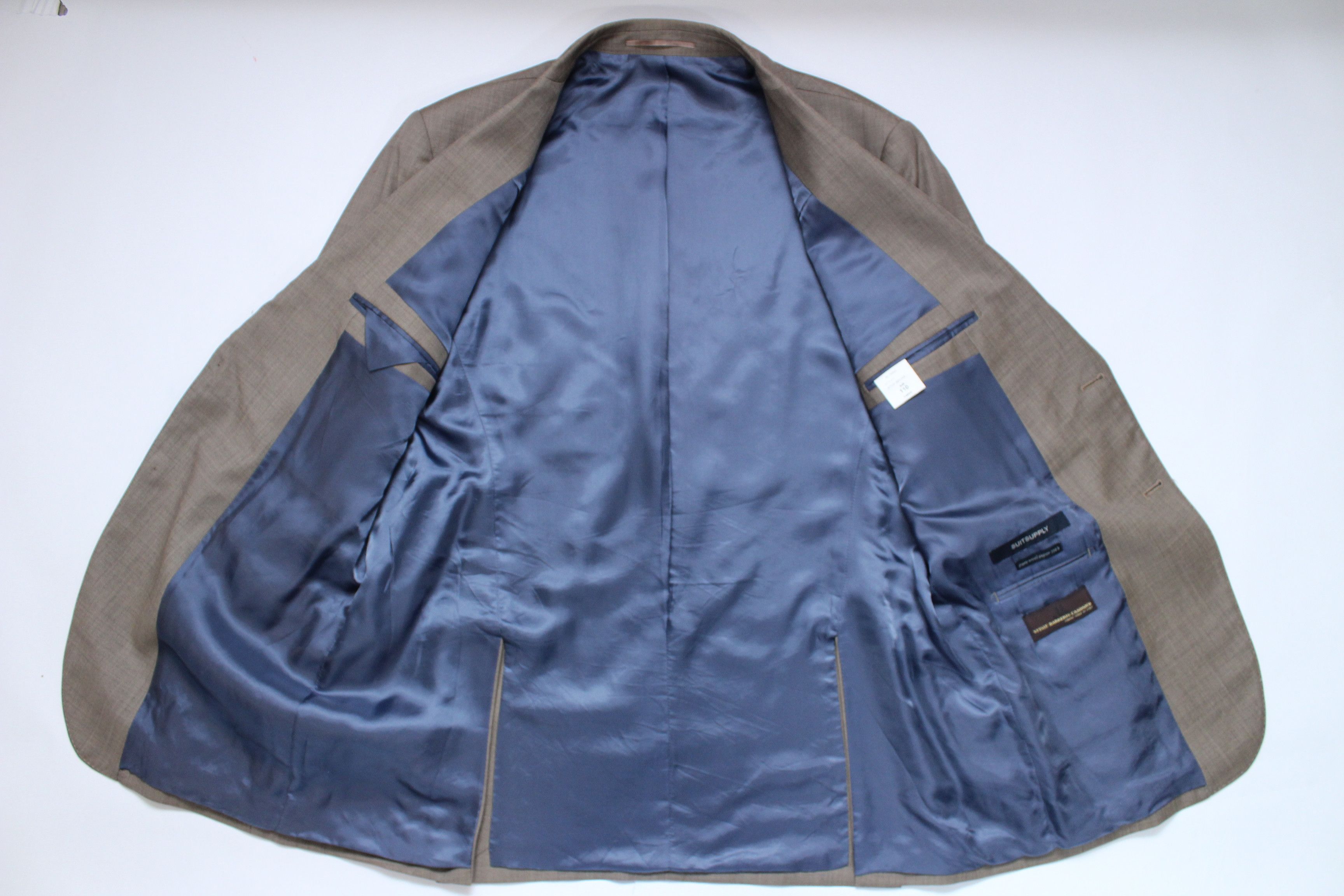 Suitsupply Suitsupply Sevilha Jacket Wool 110s Blazer Size 110 Hype Size US XL / EU 56 / 4 - 5 Thumbnail