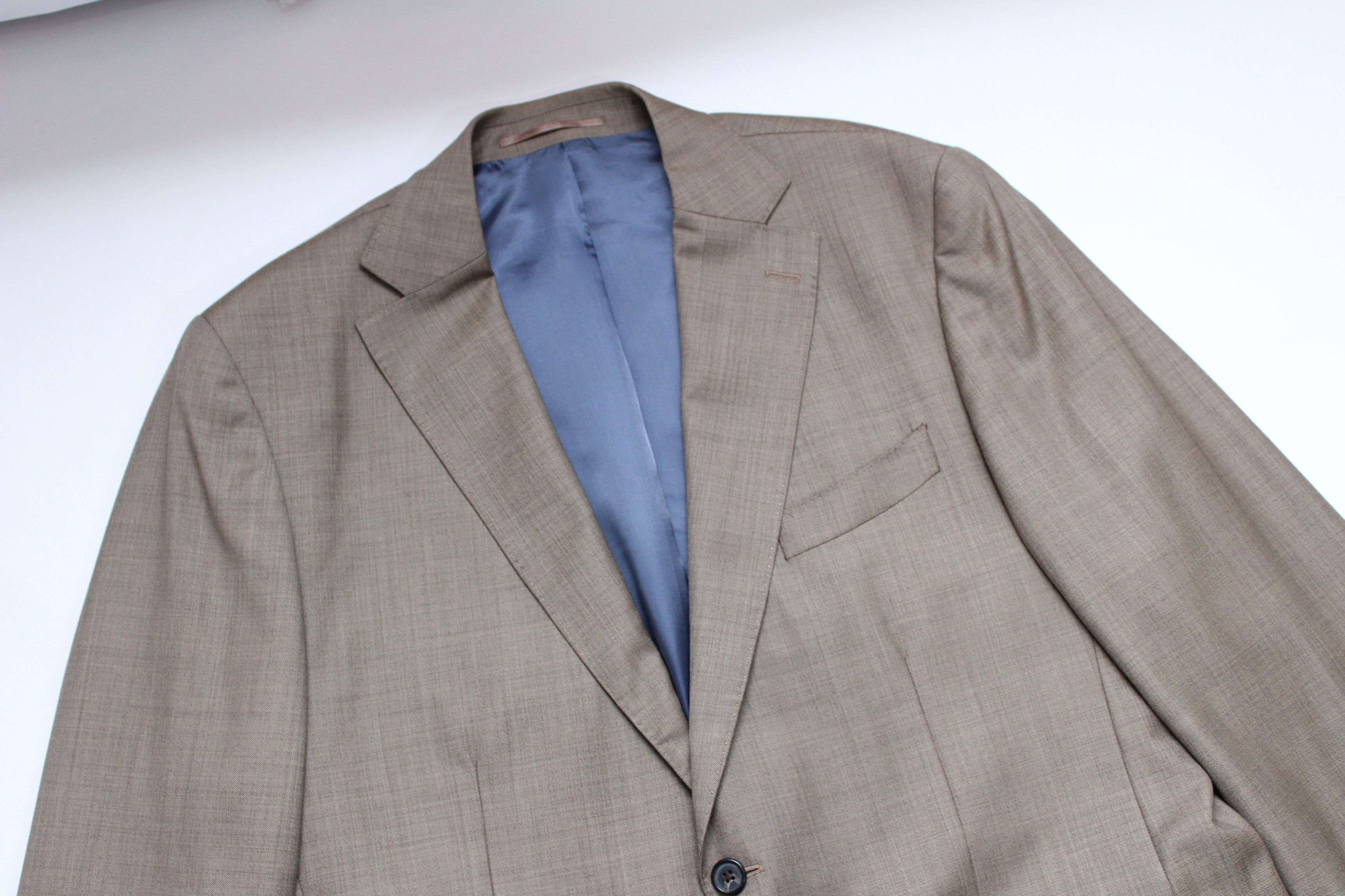 image of Suitsupply Sevilha Jacket Wool 110S Blazer Size 110 Hype in Brown, Men's