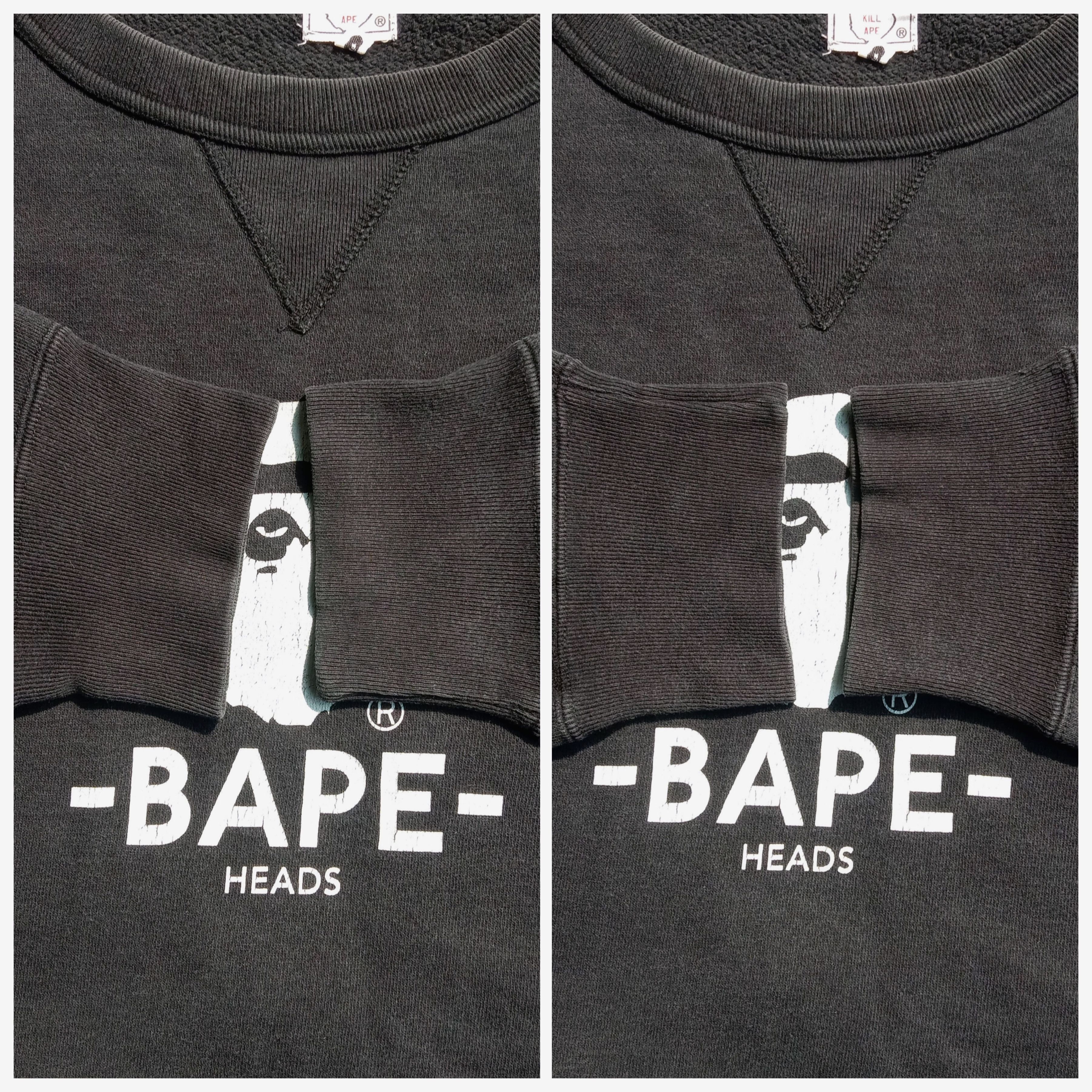 Bape 2006 Bape Heads Crewneck Size US L / EU 52-54 / 3 - 5 Thumbnail
