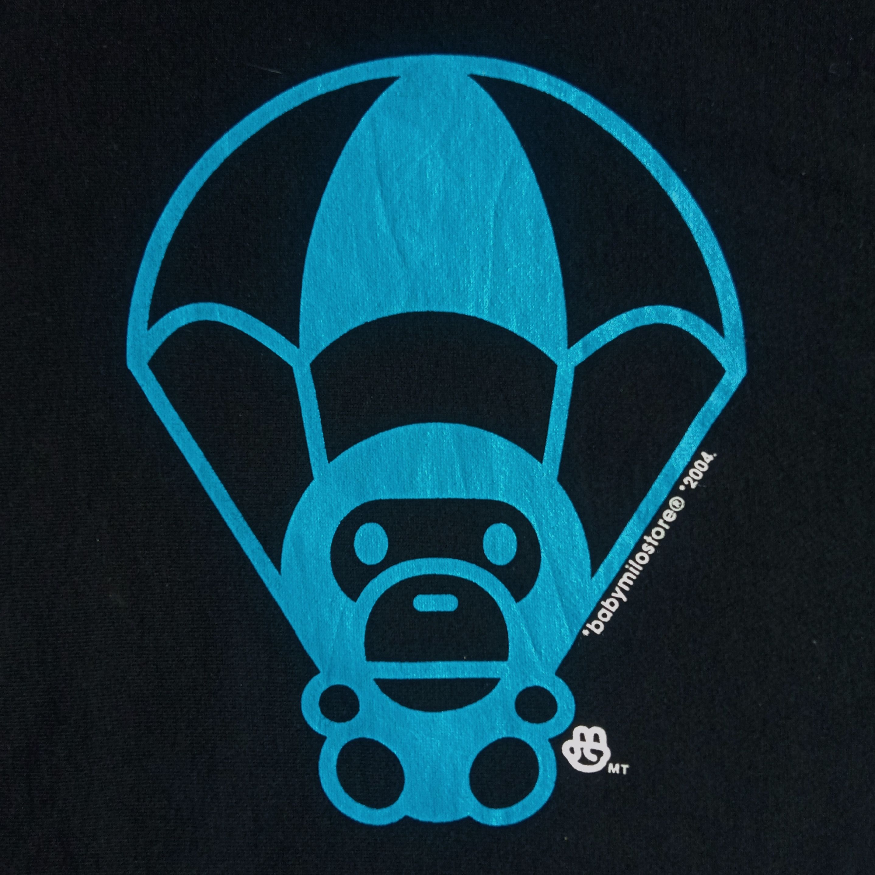 Bape 2004 Baby Milo Parachute Pullover Hoodie Size US S / EU 44-46 / 1 - 2 Thumbnail