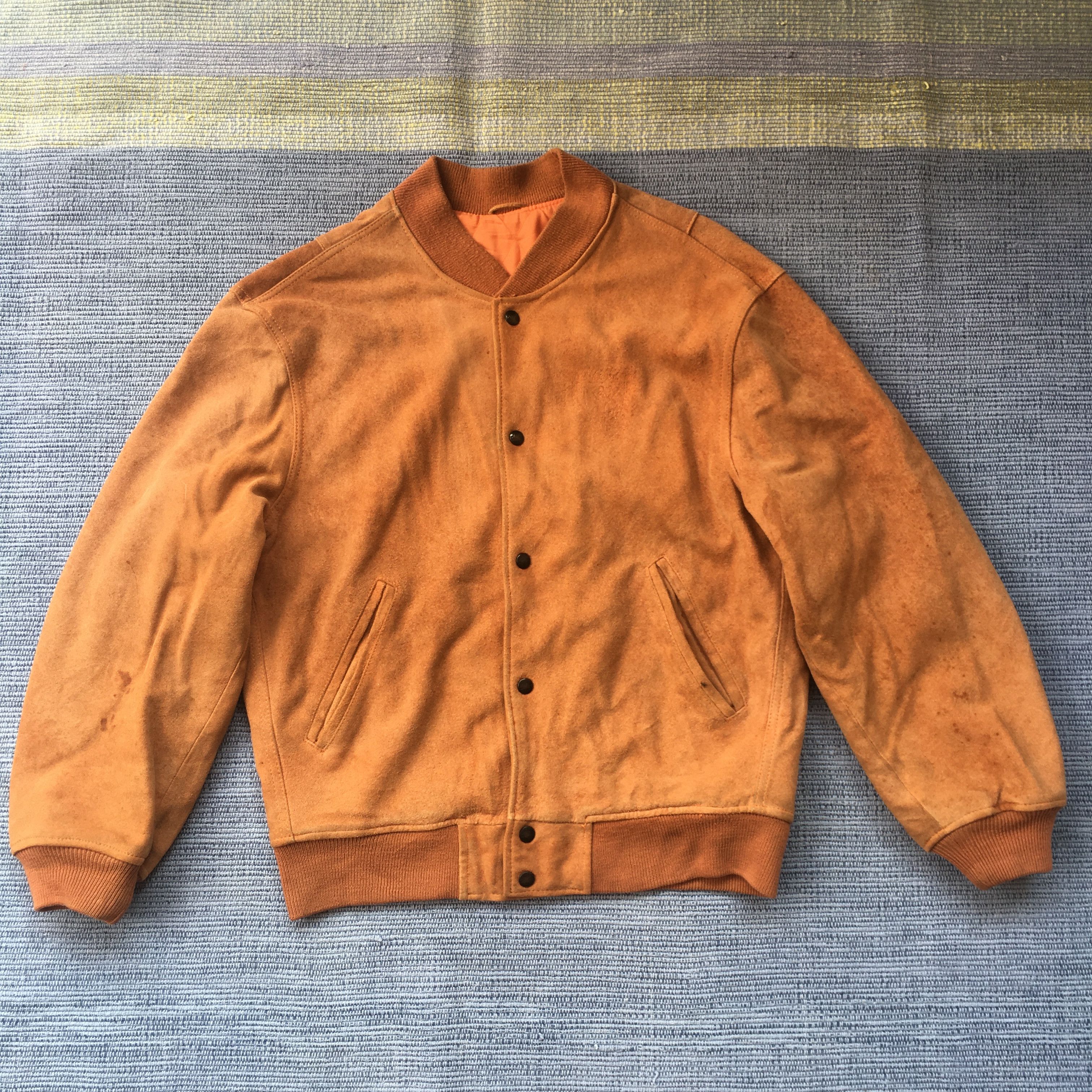 image of 90's Abahouse Leather in Brick Red, Men's (Size Medium)