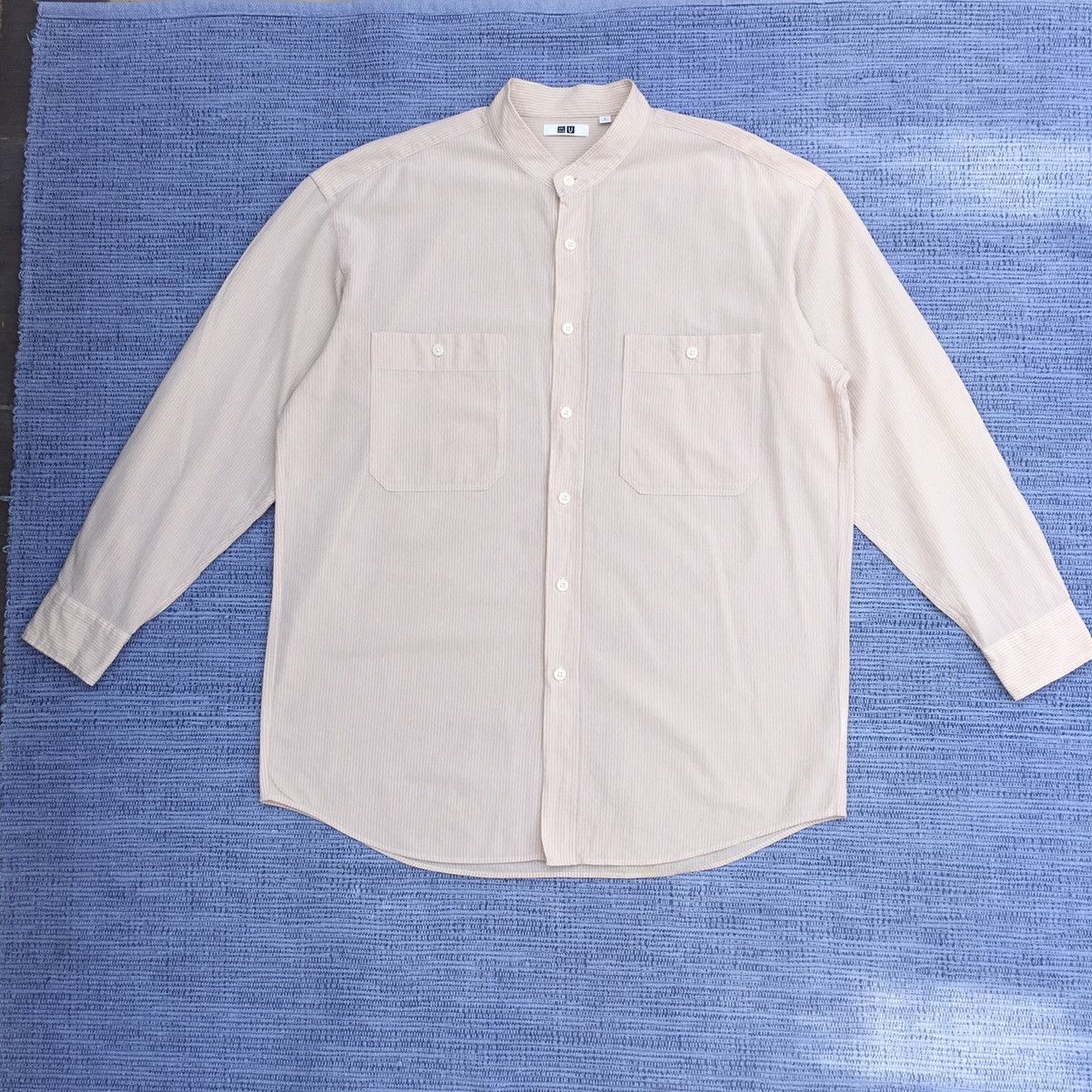 Christophe Lemaire double pocket mandrin collar shirt by lemaire Size US L / EU 52-54 / 3 - 1 Thumbnail