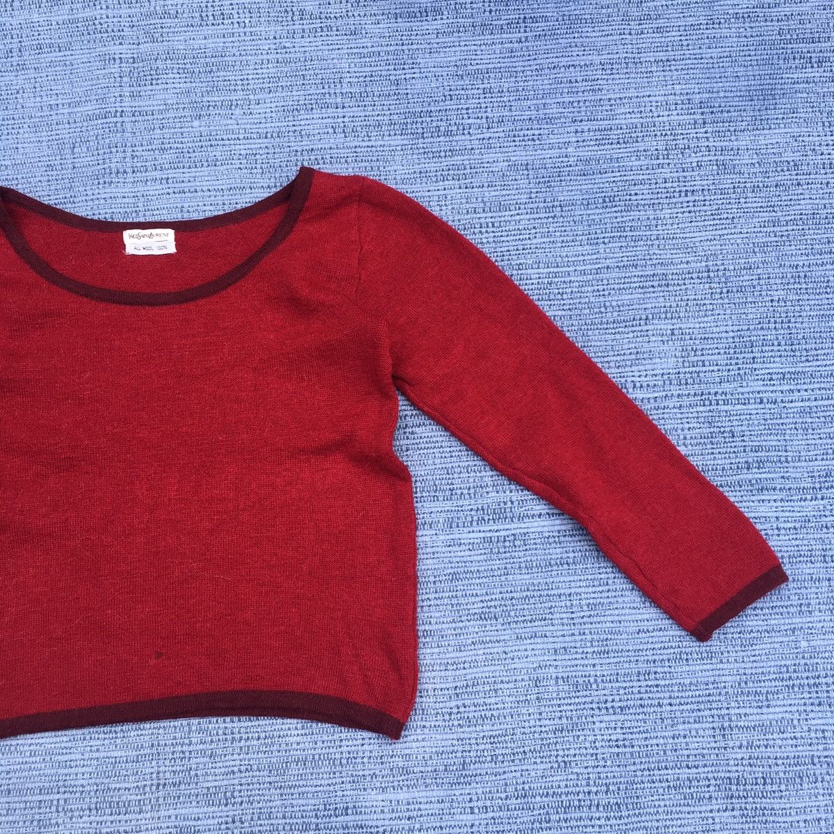 Vintage 80s ysl wool jumper Size US S / EU 44-46 / 1 - 3 Thumbnail