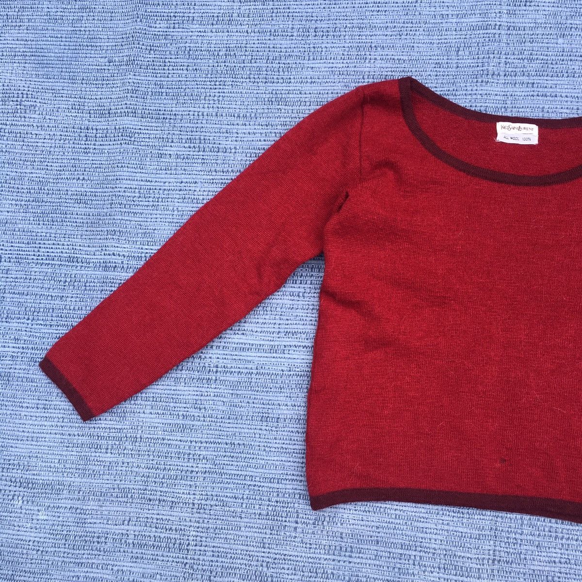 Vintage 80s ysl wool jumper Size US S / EU 44-46 / 1 - 4 Thumbnail