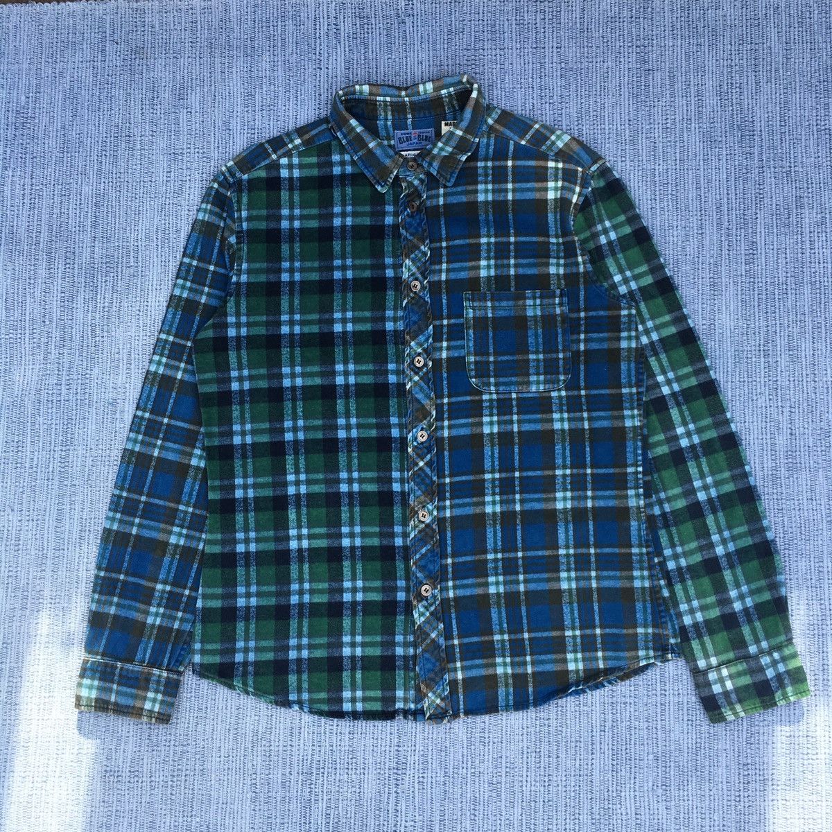 Blue Blue Japan × Indigo × Japanese Brand blue flannel Size US XL / EU 56 / 4 - 1 Thumbnail