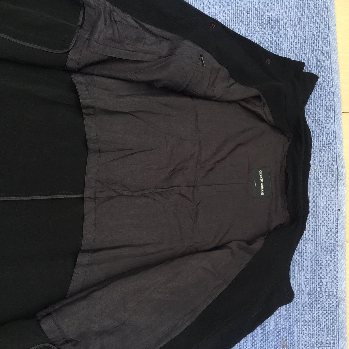 Giorgio Armani black overcoat Size US L / EU 52-54 / 3 - 12 Thumbnail