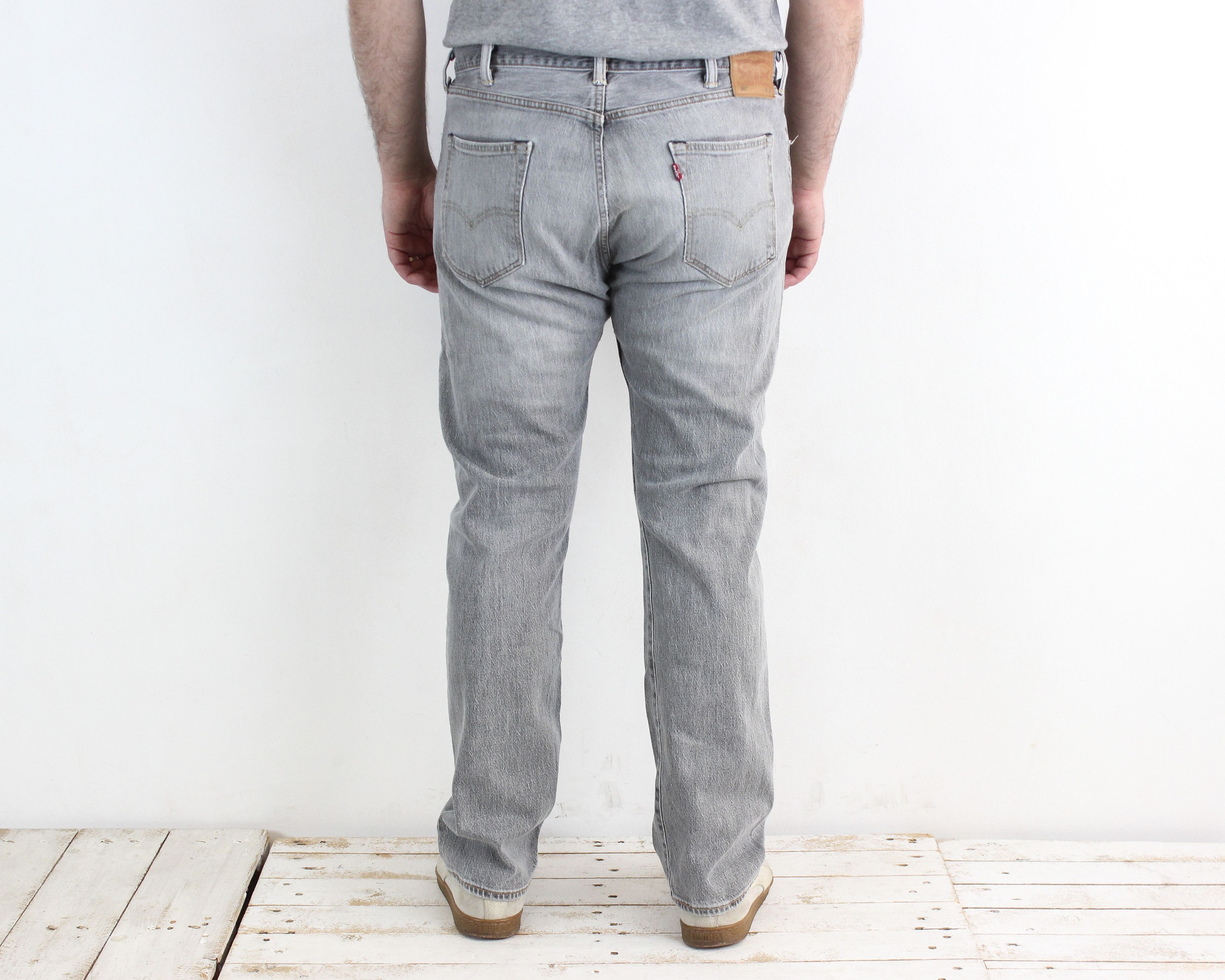 Levi's 501 Mens W38 L32 Regular Straight Jeans Denim Pants Trousers Size US 38 / EU 54 - 5 Thumbnail