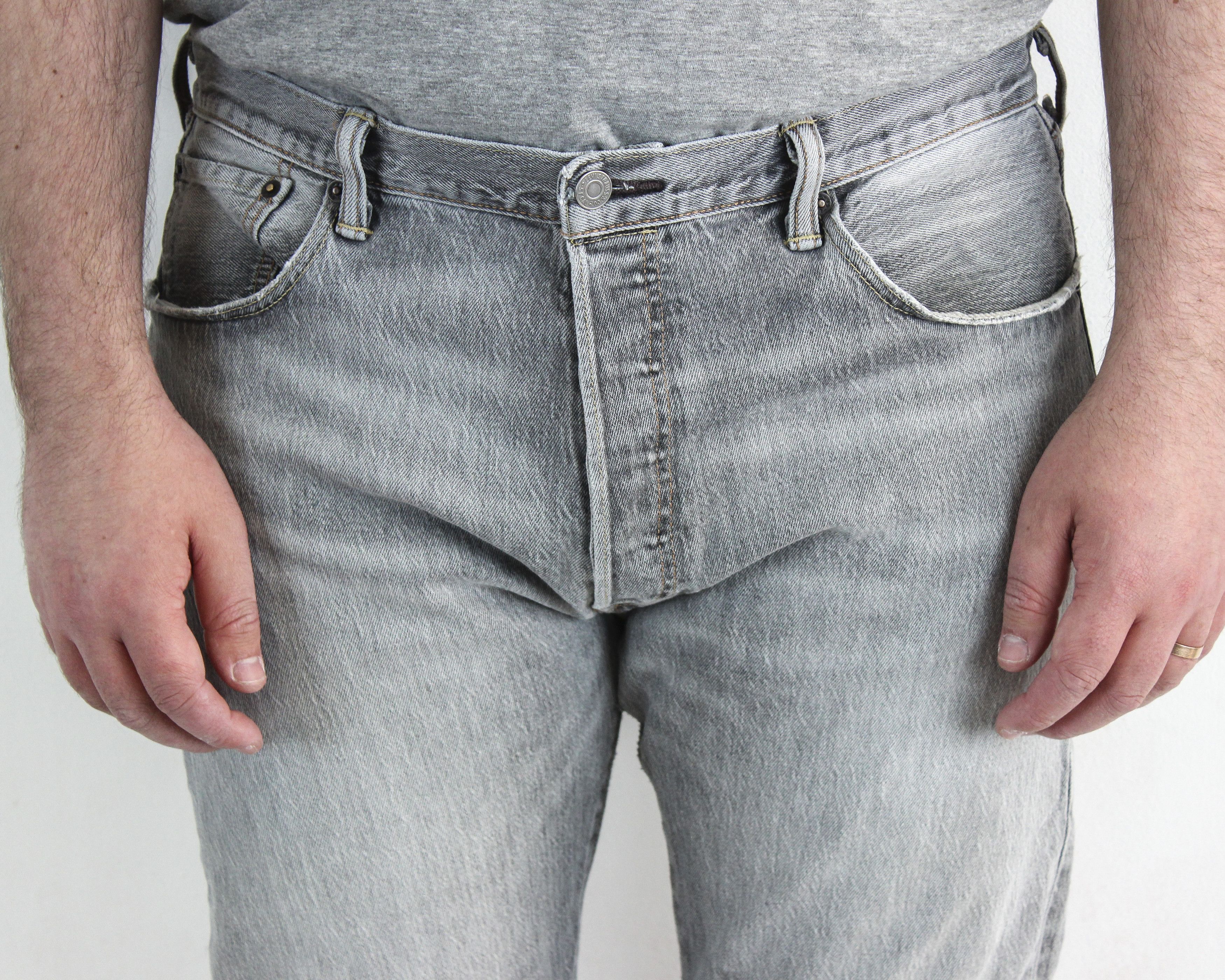 Levi's 501 Mens W38 L32 Regular Straight Jeans Denim Pants Trousers Size US 38 / EU 54 - 4 Thumbnail