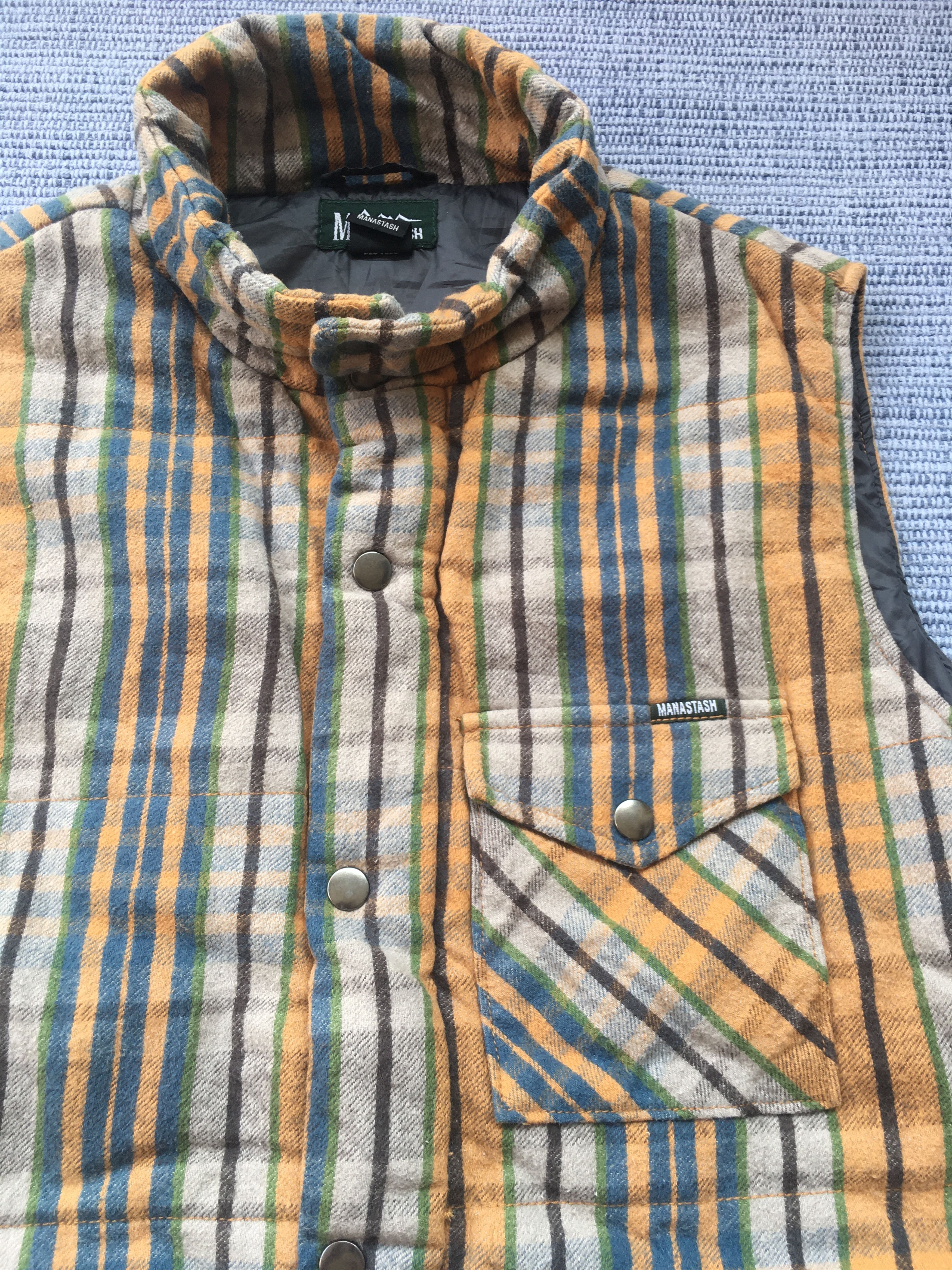Japanese Brand checker vest Size US M / EU 48-50 / 2 - 2 Thumbnail