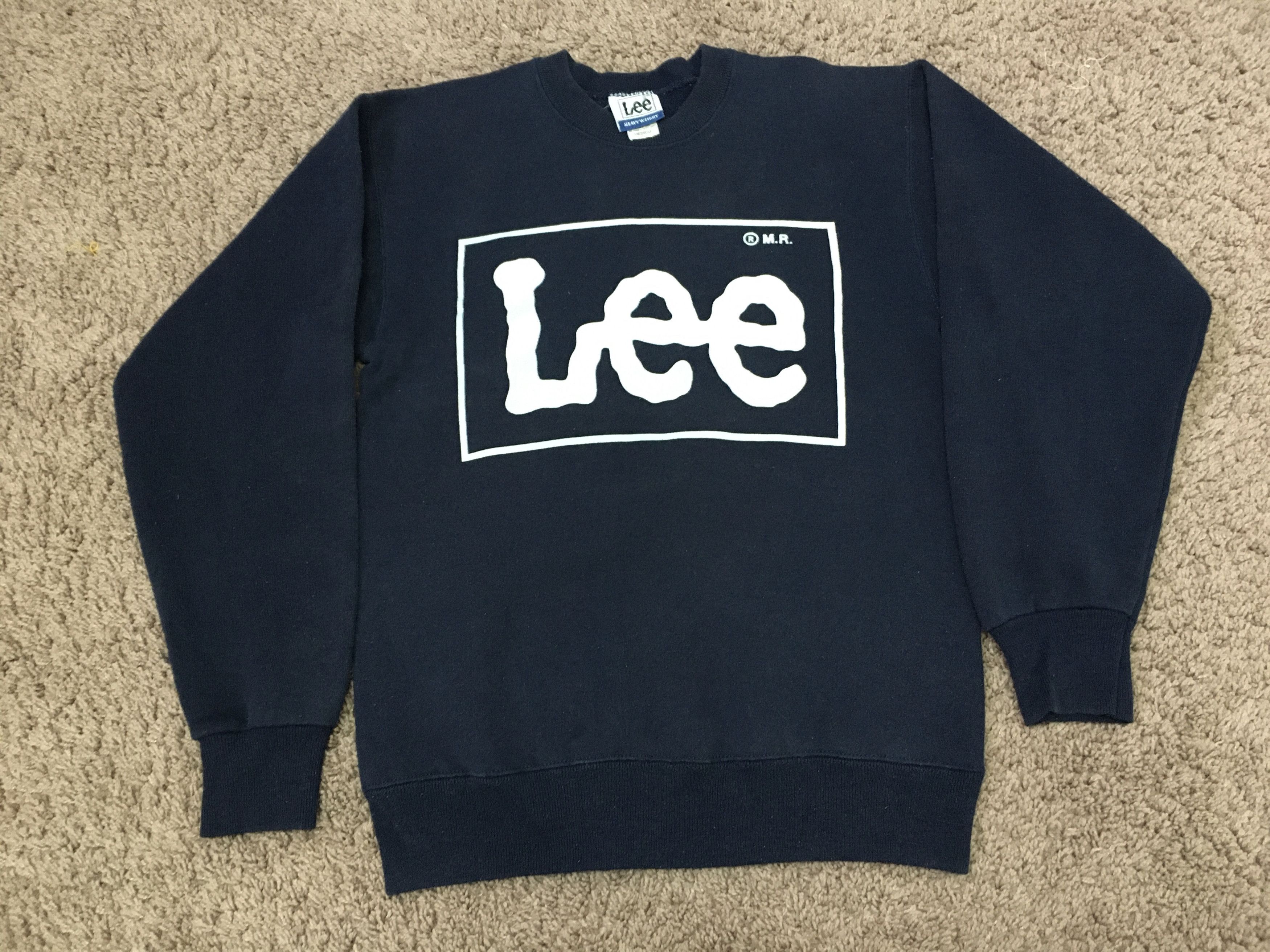 Vintage vintage lee big logo Size US M / EU 48-50 / 2 - 1 Thumbnail