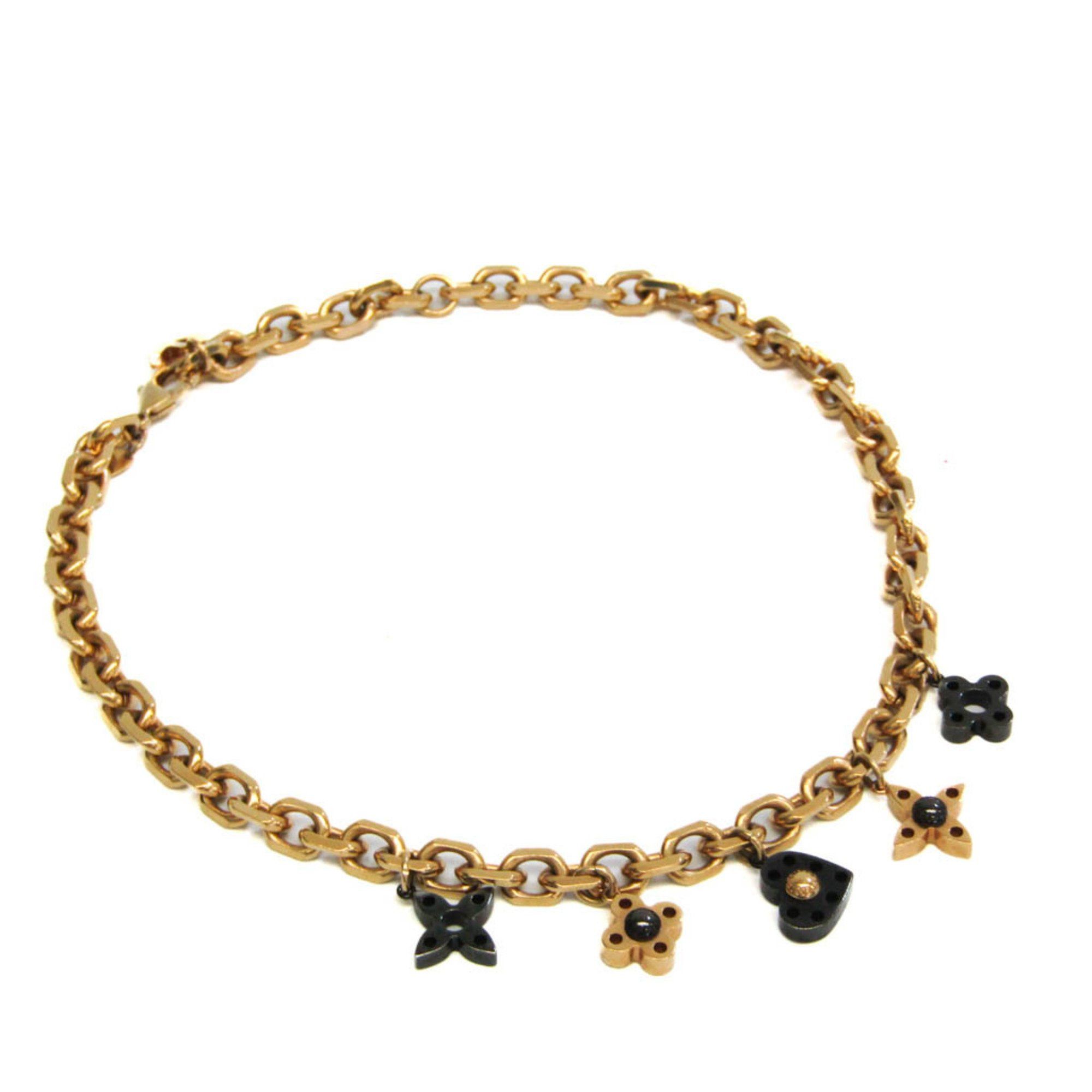 Louis Vuitton M01335 Vivienne Necklace , Gold, One Size