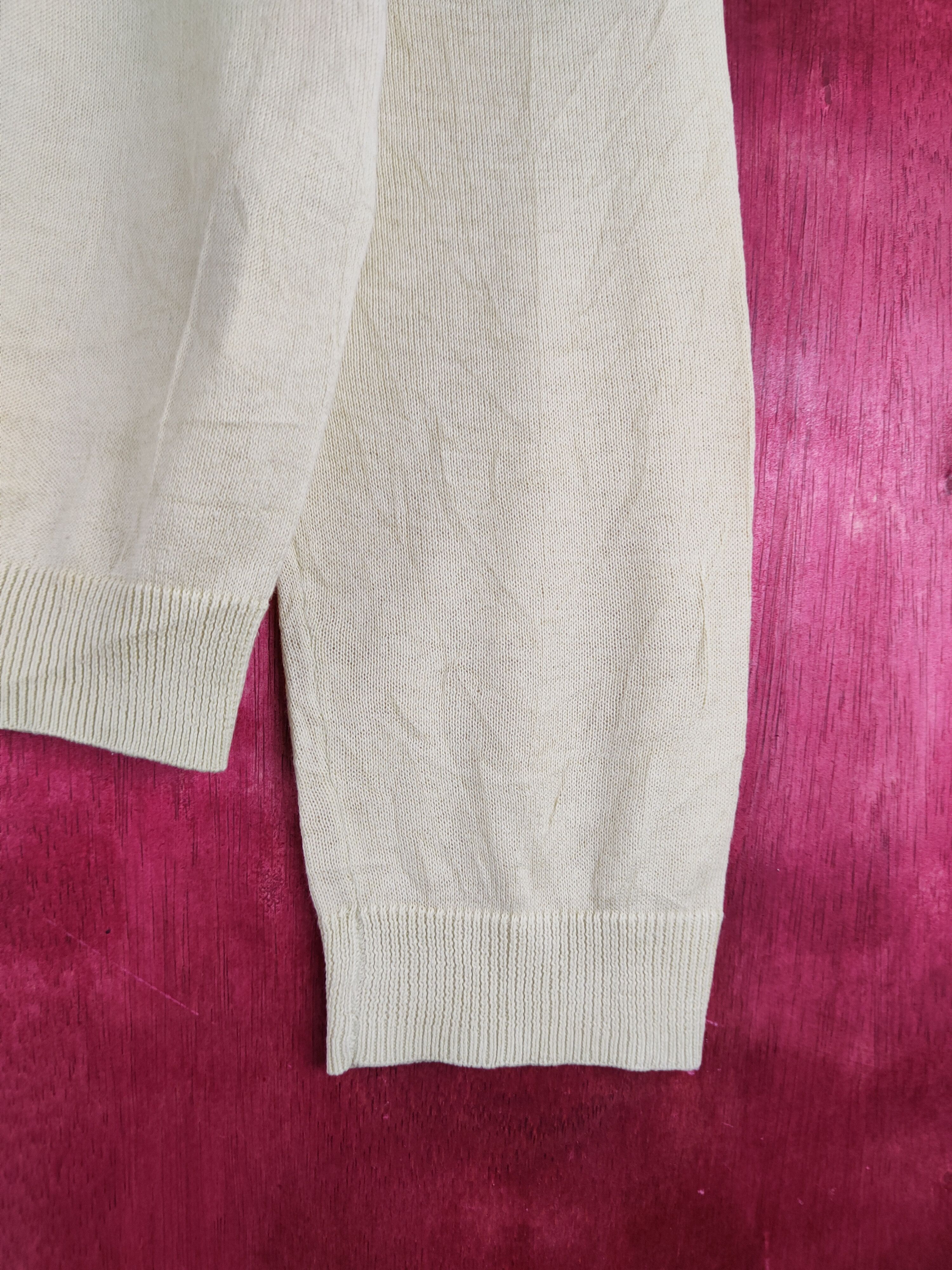 Japanese Brand Earth Music & Ecology Yellow Knitwear Cardigan #S1123 Size S / US 4 / IT 40 - 6 Thumbnail