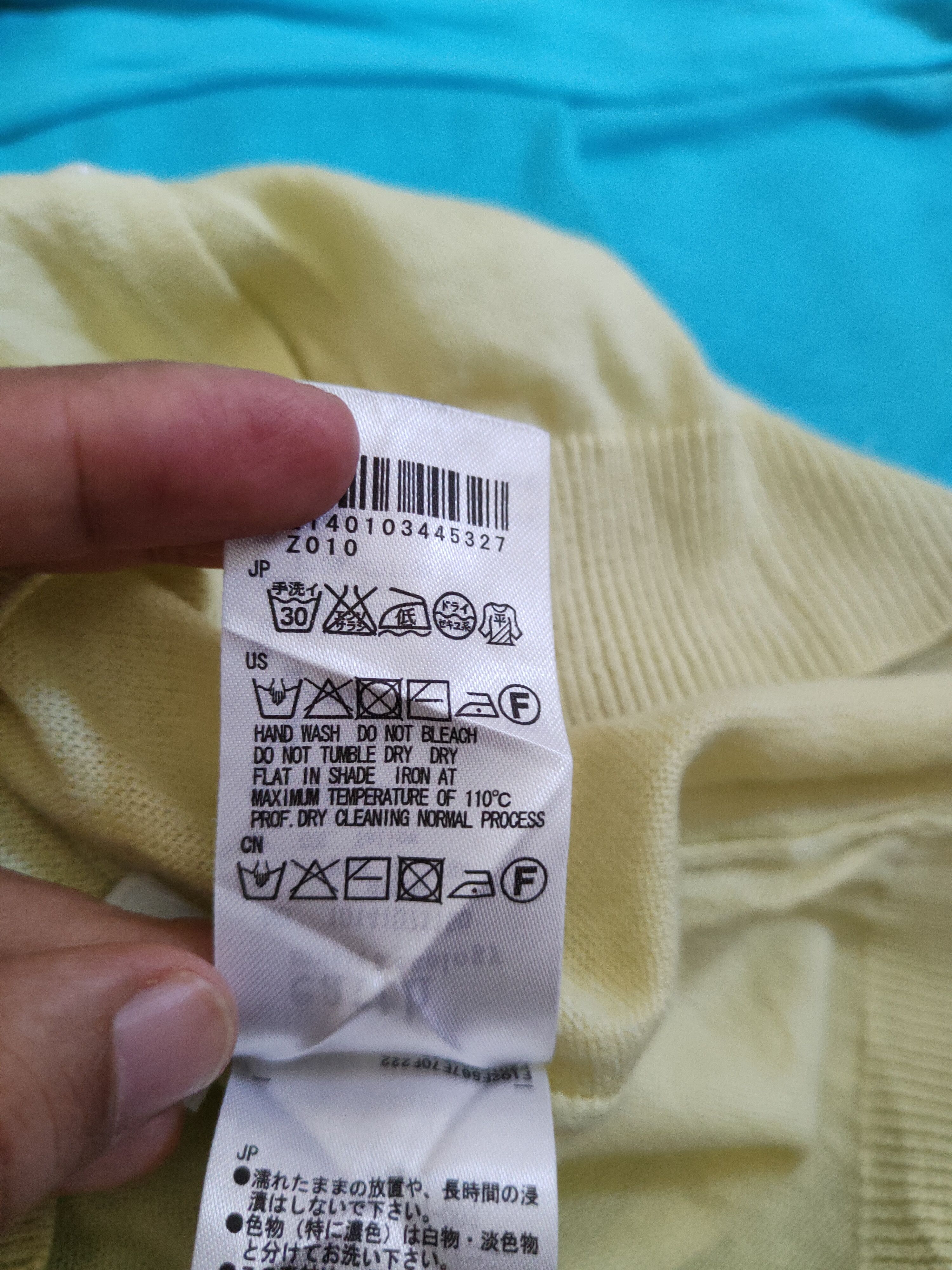 Japanese Brand Earth Music & Ecology Yellow Knitwear Cardigan #S1123 Size S / US 4 / IT 40 - 10 Thumbnail