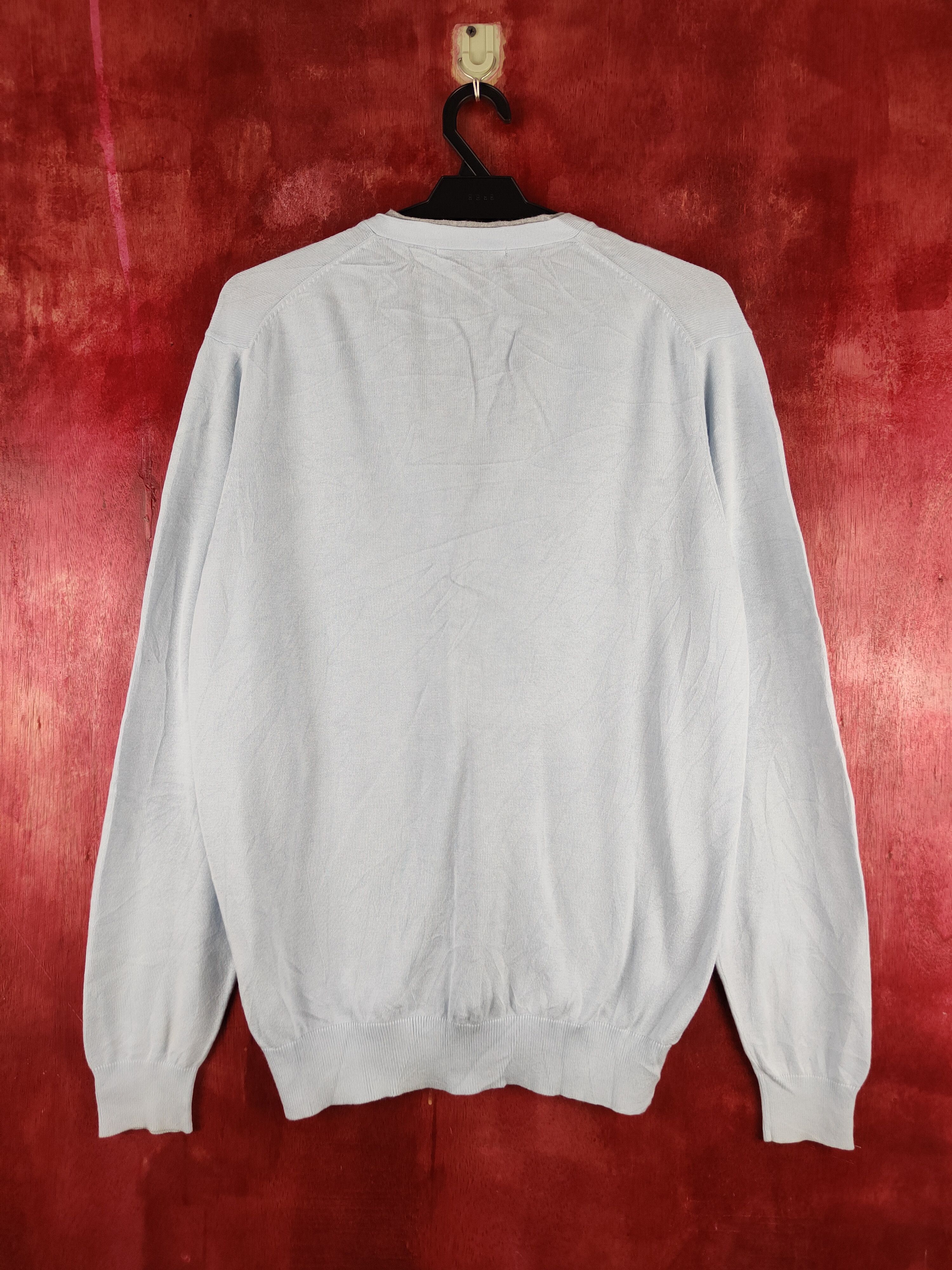 Japanese Brand × Uniqlo Uniqlo Baby Blue Knitwear Cardigan #S1120 Size L / US 10 / IT 46 - 7 Thumbnail