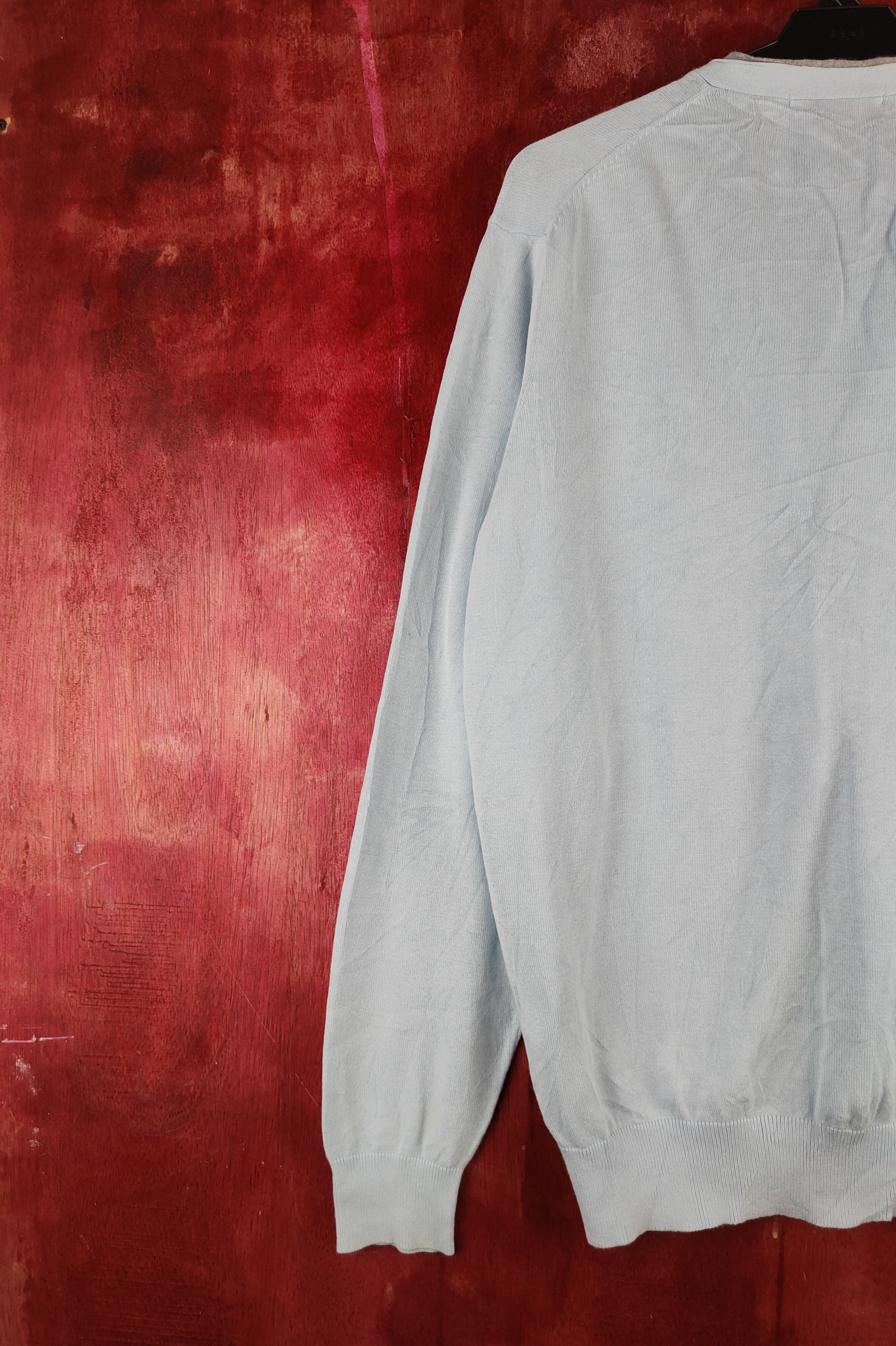 Japanese Brand × Uniqlo Uniqlo Baby Blue Knitwear Cardigan #S1120 Size L / US 10 / IT 46 - 8 Thumbnail