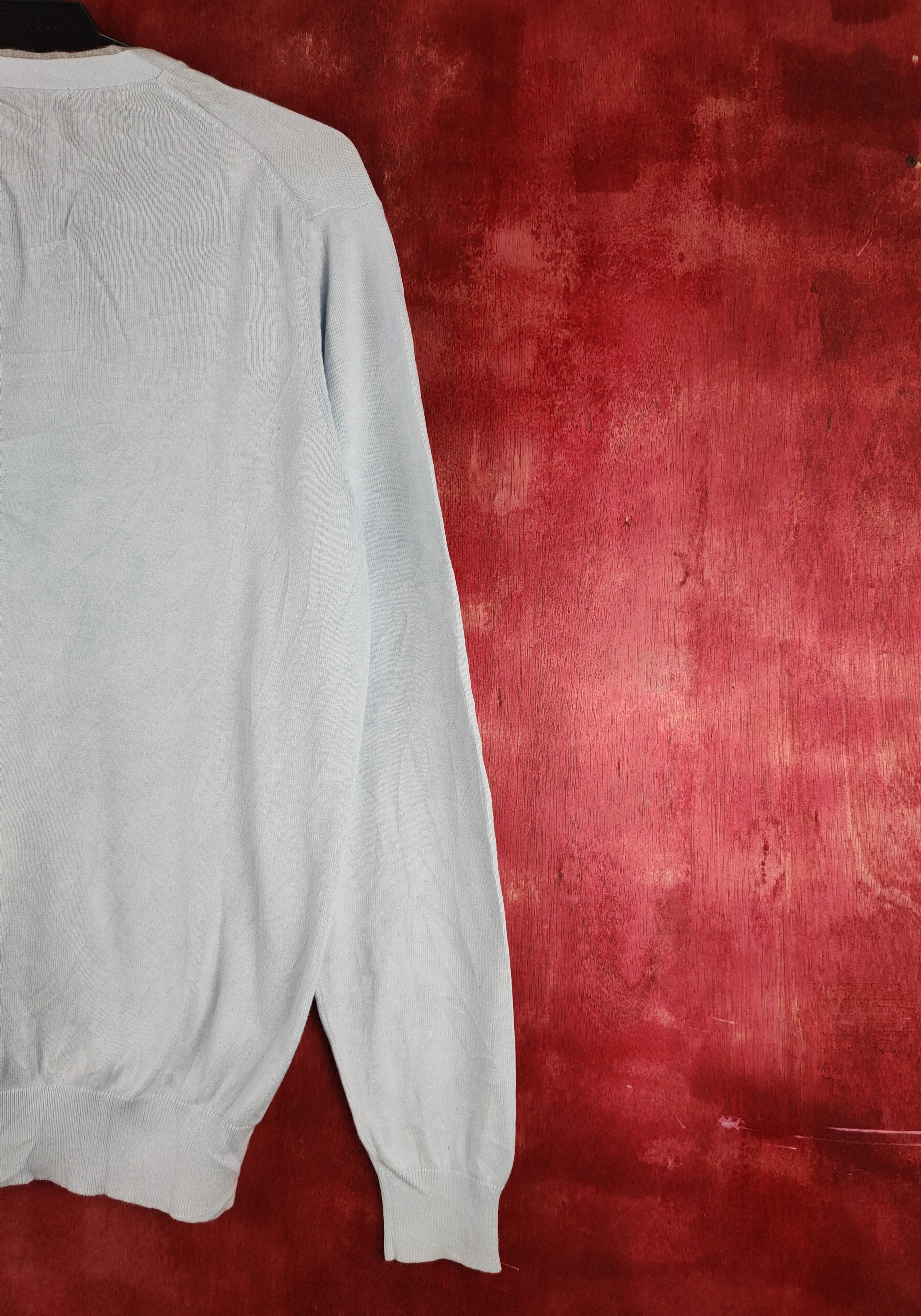 Japanese Brand × Uniqlo Uniqlo Baby Blue Knitwear Cardigan #S1120 Size L / US 10 / IT 46 - 9 Thumbnail