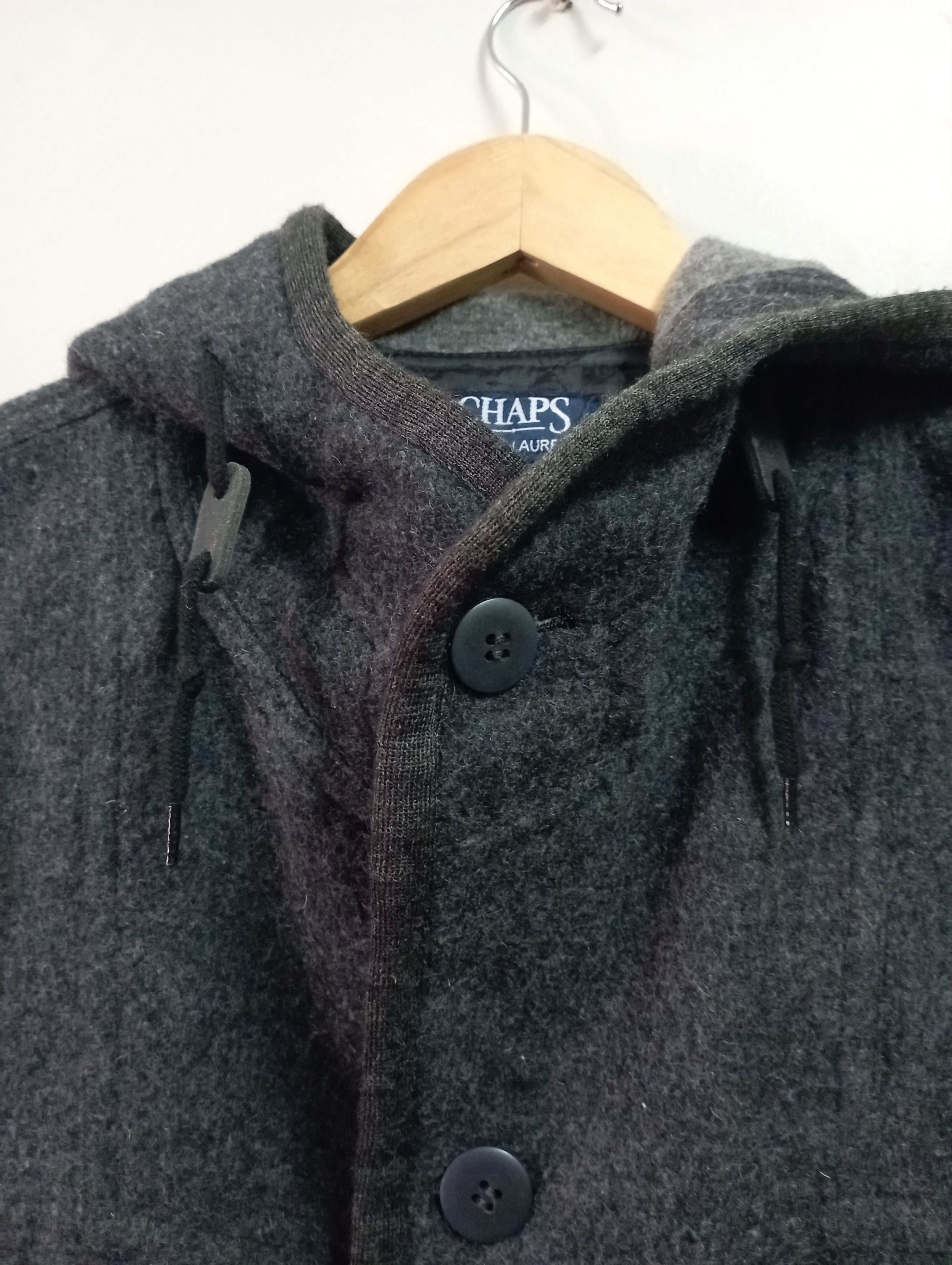 Chaps Ralph Lauren Chaps Ralph Lauren Long Wool Parkas With Hoodies Size US L / EU 52-54 / 3 - 11 Thumbnail