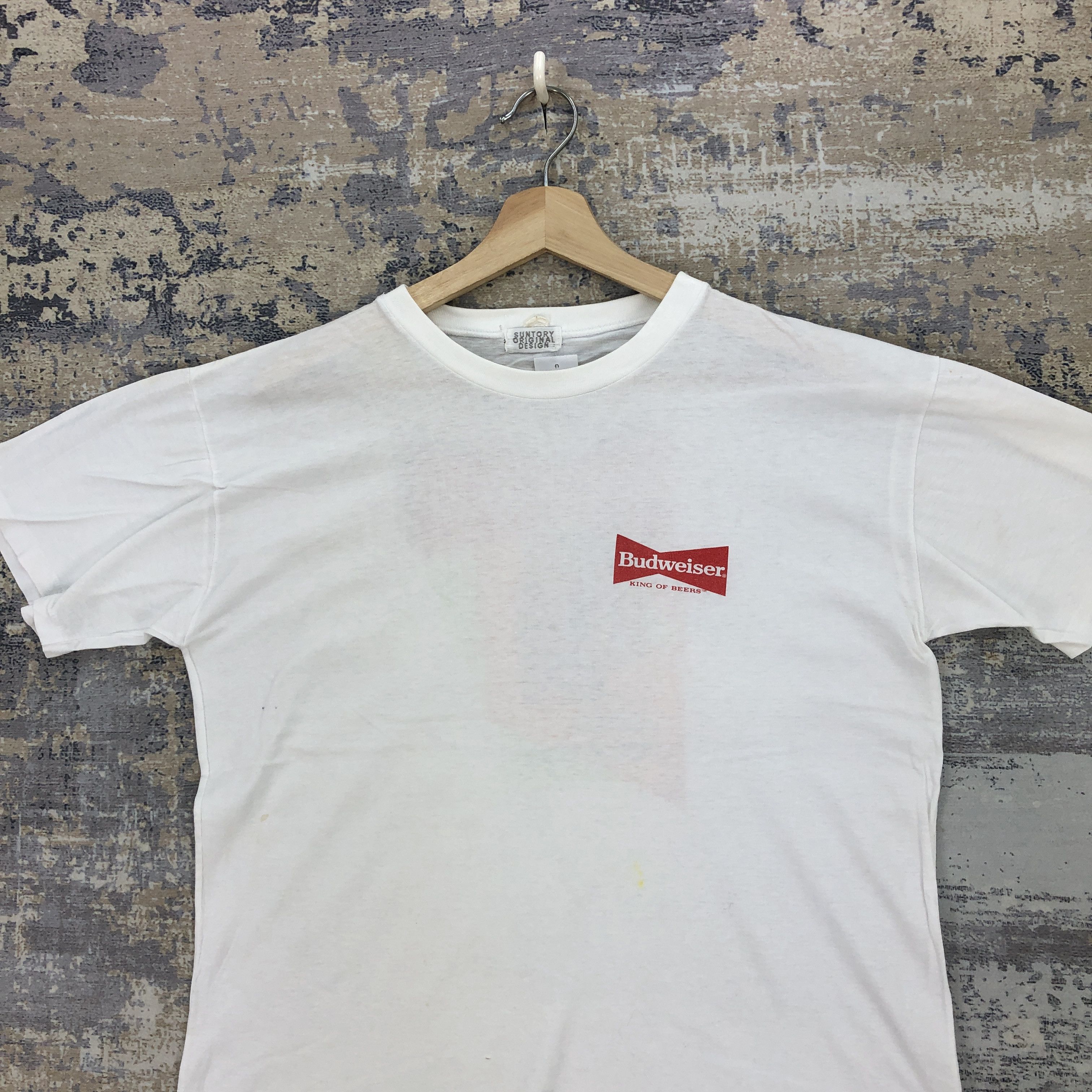 Band Tees × Vintage Budweiser T Shirt Huey Lewis News Band Japan Tour Tees Size US L / EU 52-54 / 3 - 4 Thumbnail
