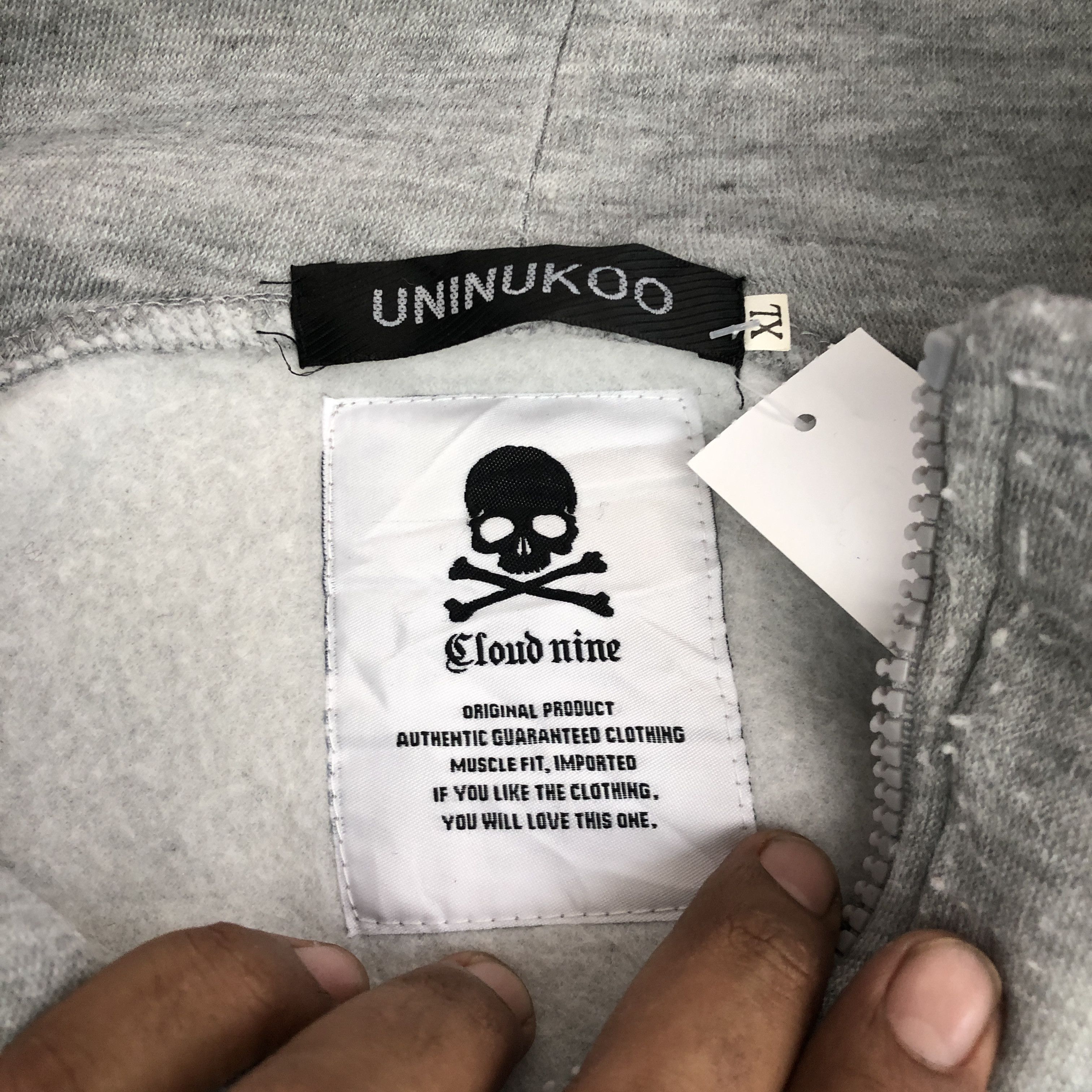 Japanese Brand × Vintage Vintage Cloud Nine Sweater Japanese Skulls Sweatshirt Size US M / EU 48-50 / 2 - 7 Thumbnail