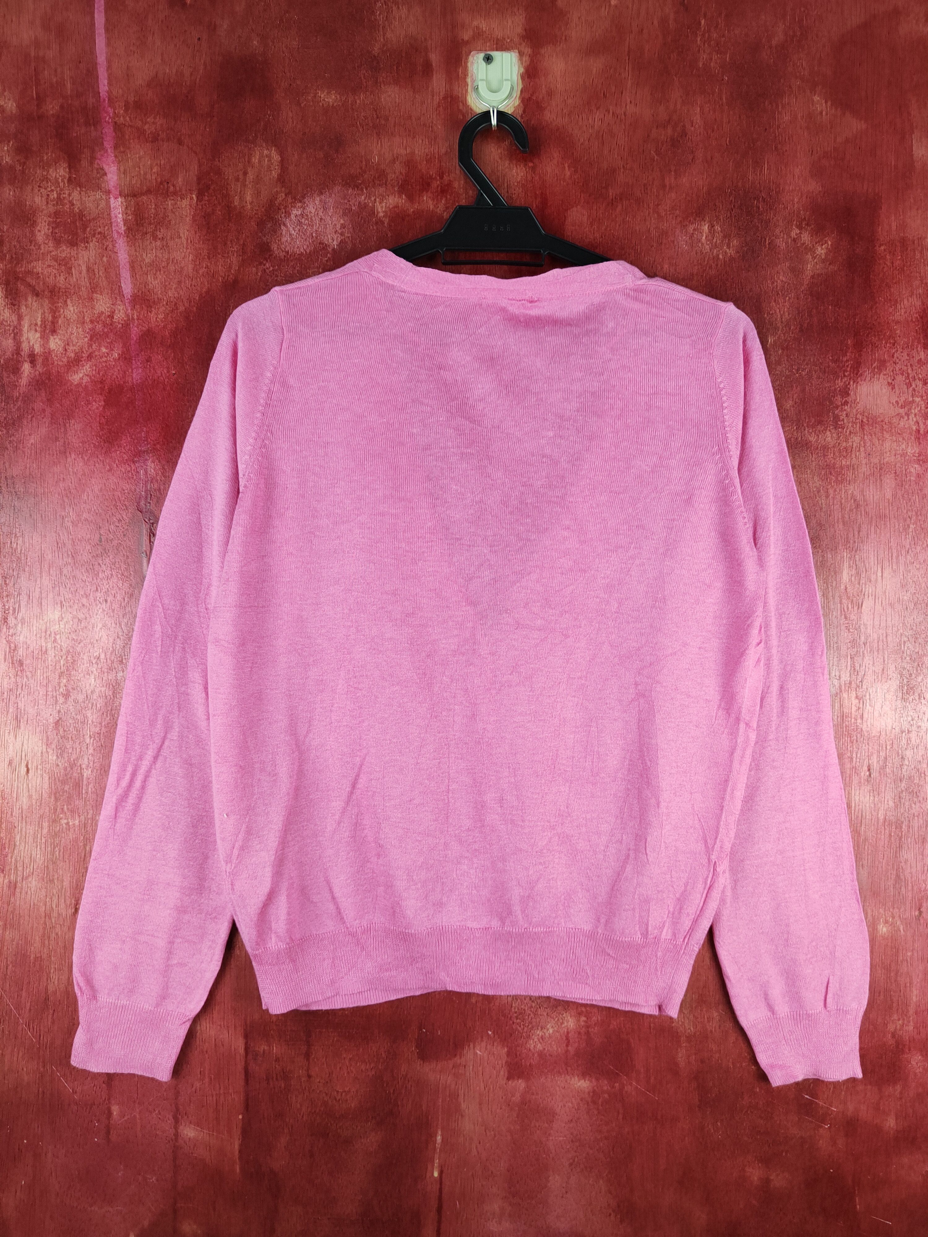 GU × Japanese Brand GU Pink Knitwear Cardigan japan vintage #S1117 Size M / US 6-8 / IT 42-44 - 7 Thumbnail