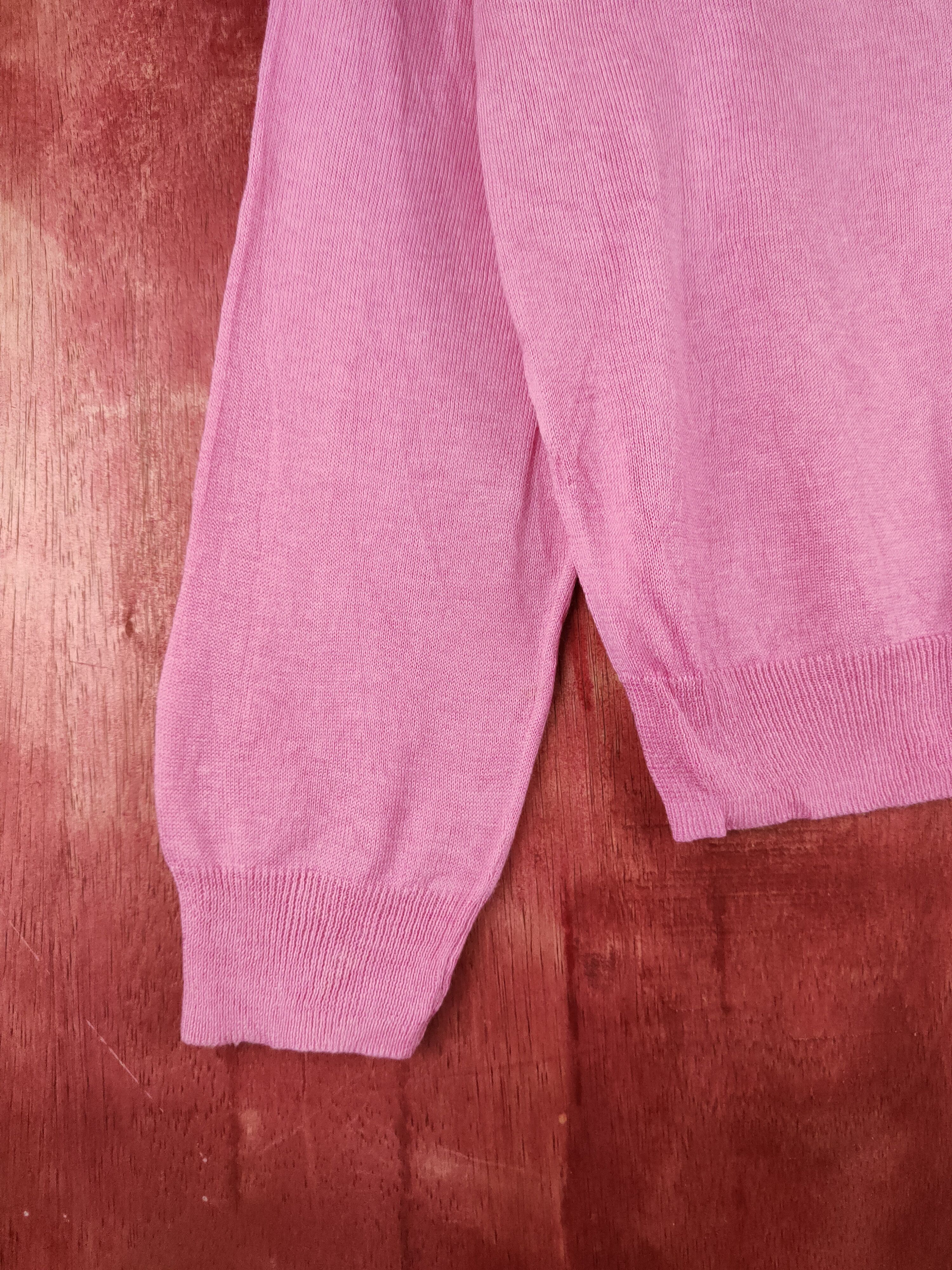 GU × Japanese Brand GU Pink Knitwear Cardigan japan vintage #S1117 Size M / US 6-8 / IT 42-44 - 4 Thumbnail