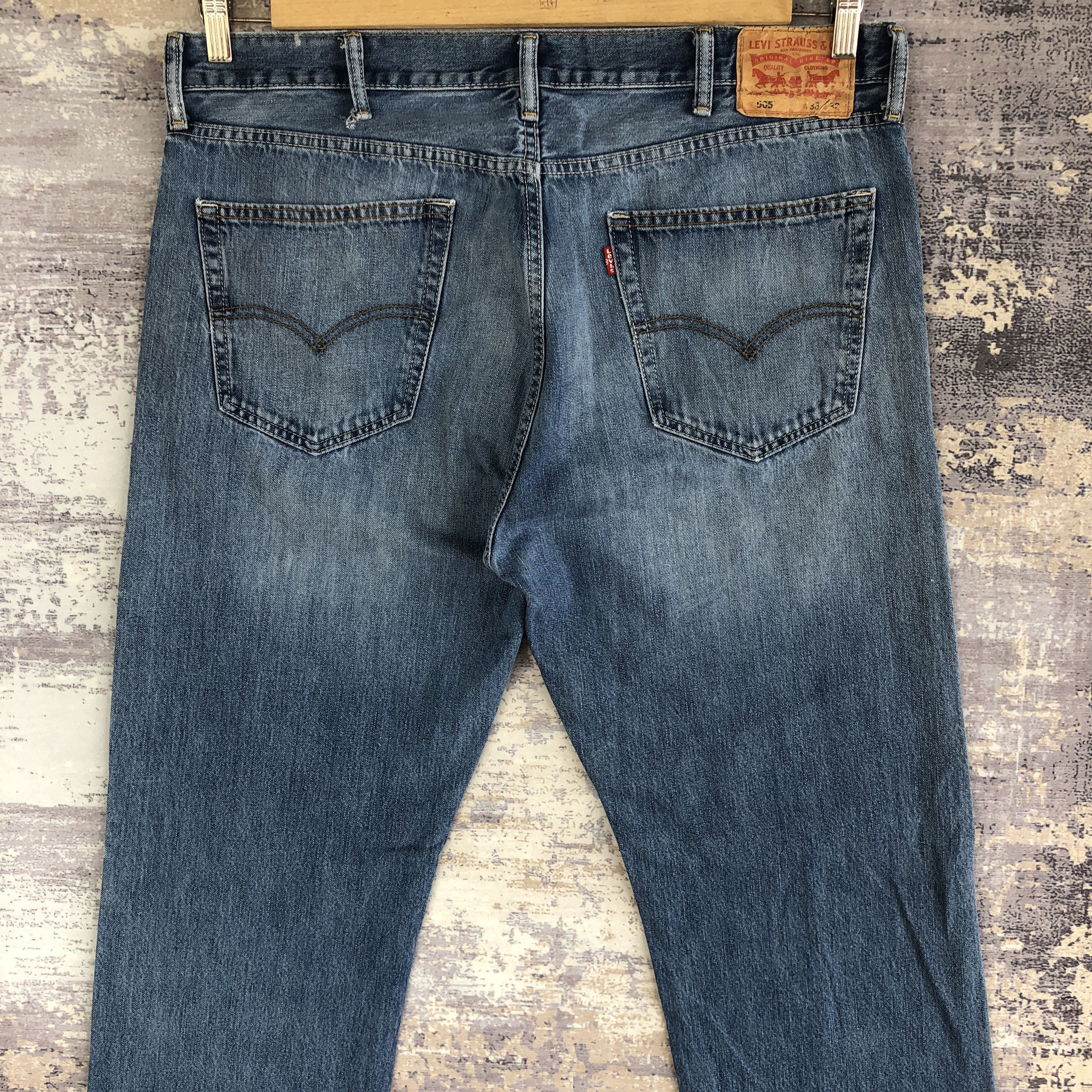 Levi's × Vintage Vintage Faded Levi's Jeans Levis 505 Denim Pants | BS46896. Size US 38 / EU 54 - 4 Thumbnail