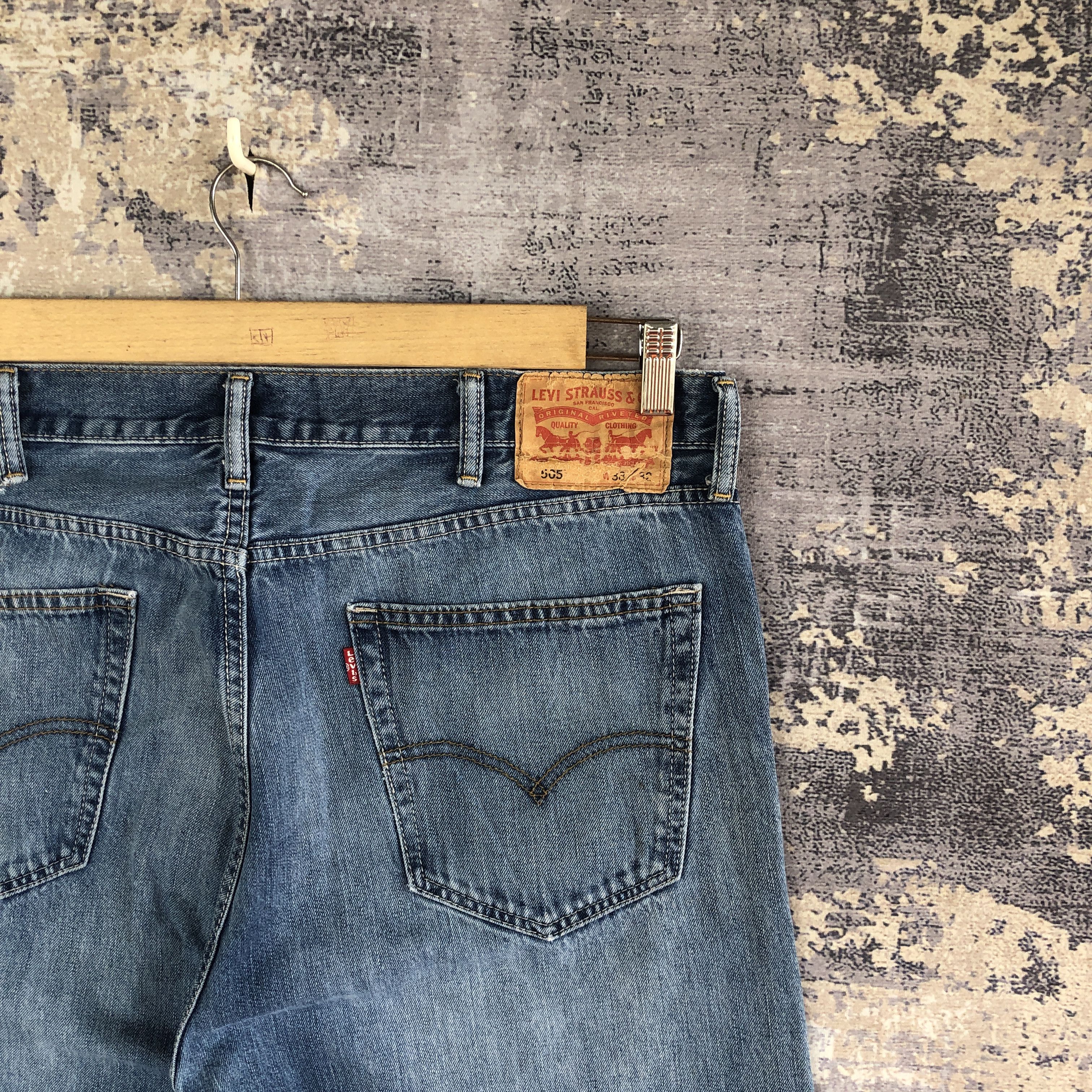 Levi's × Vintage Vintage Faded Levi's Jeans Levis 505 Denim Pants | BS46896. Size US 38 / EU 54 - 5 Thumbnail
