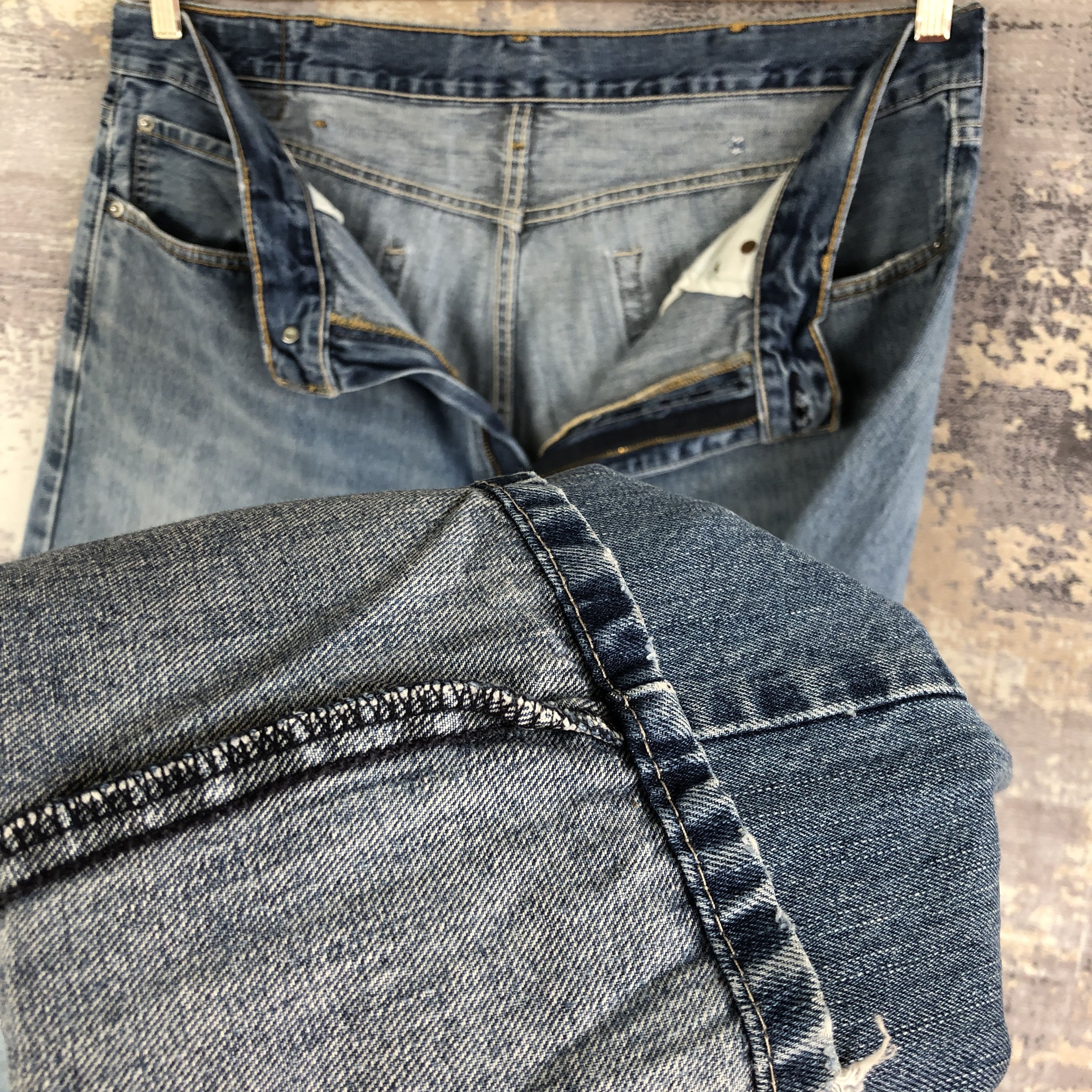 Levi's × Vintage Vintage Faded Levi's Jeans Levis 505 Denim Pants | BS46896. Size US 38 / EU 54 - 7 Thumbnail