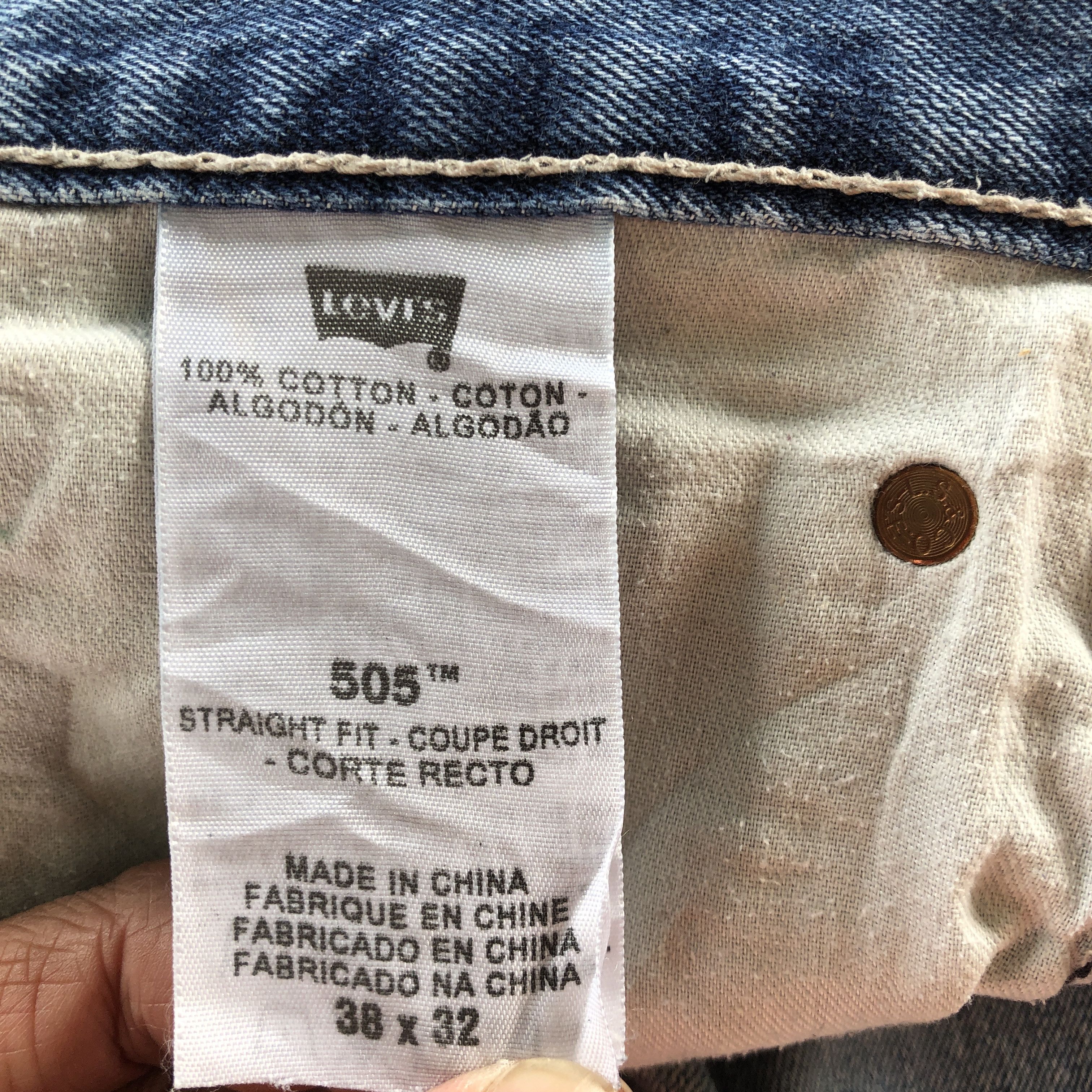 Levi's × Vintage Vintage Faded Levi's Jeans Levis 505 Denim Pants | BS46896. Size US 38 / EU 54 - 8 Thumbnail