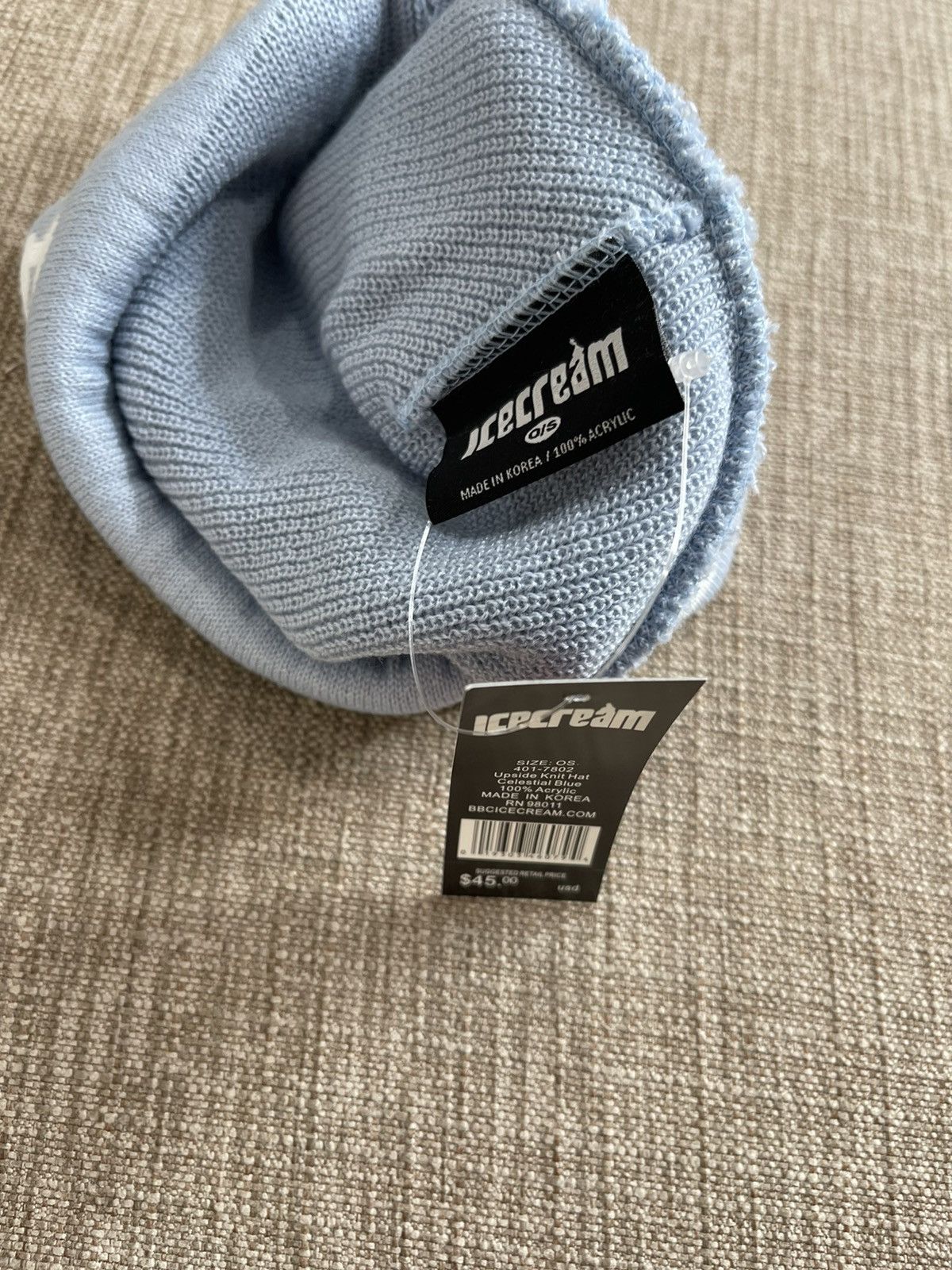 Icecream Ice Cream Beanie (Celestial Blue) Size ONE SIZE - 5 Thumbnail