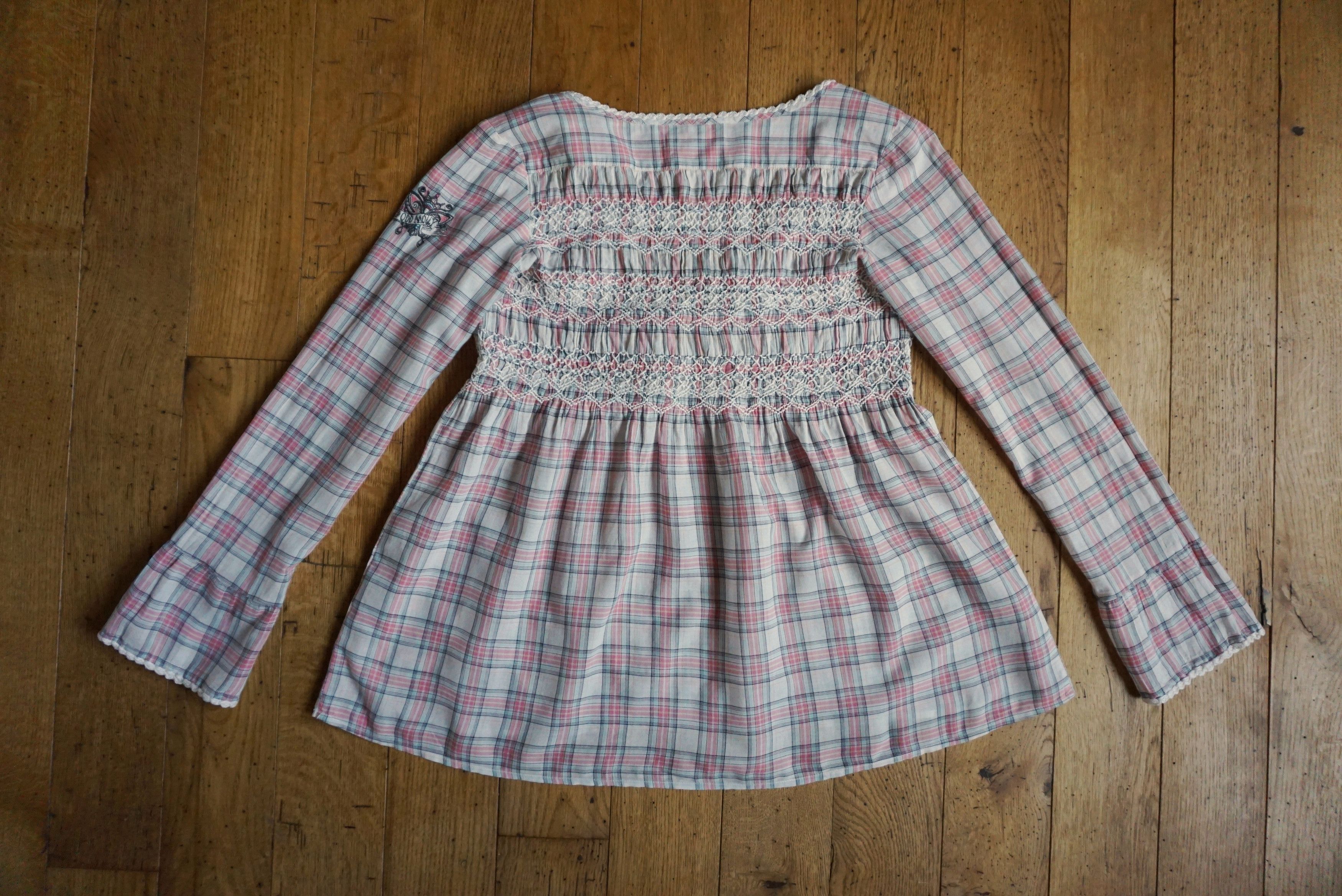 Odd Molly Womens Odd Molly 0 XS US 0/2 shirt blouse tunic checked lace Size XS / US 0-2 / IT 36-38 - 14 Thumbnail