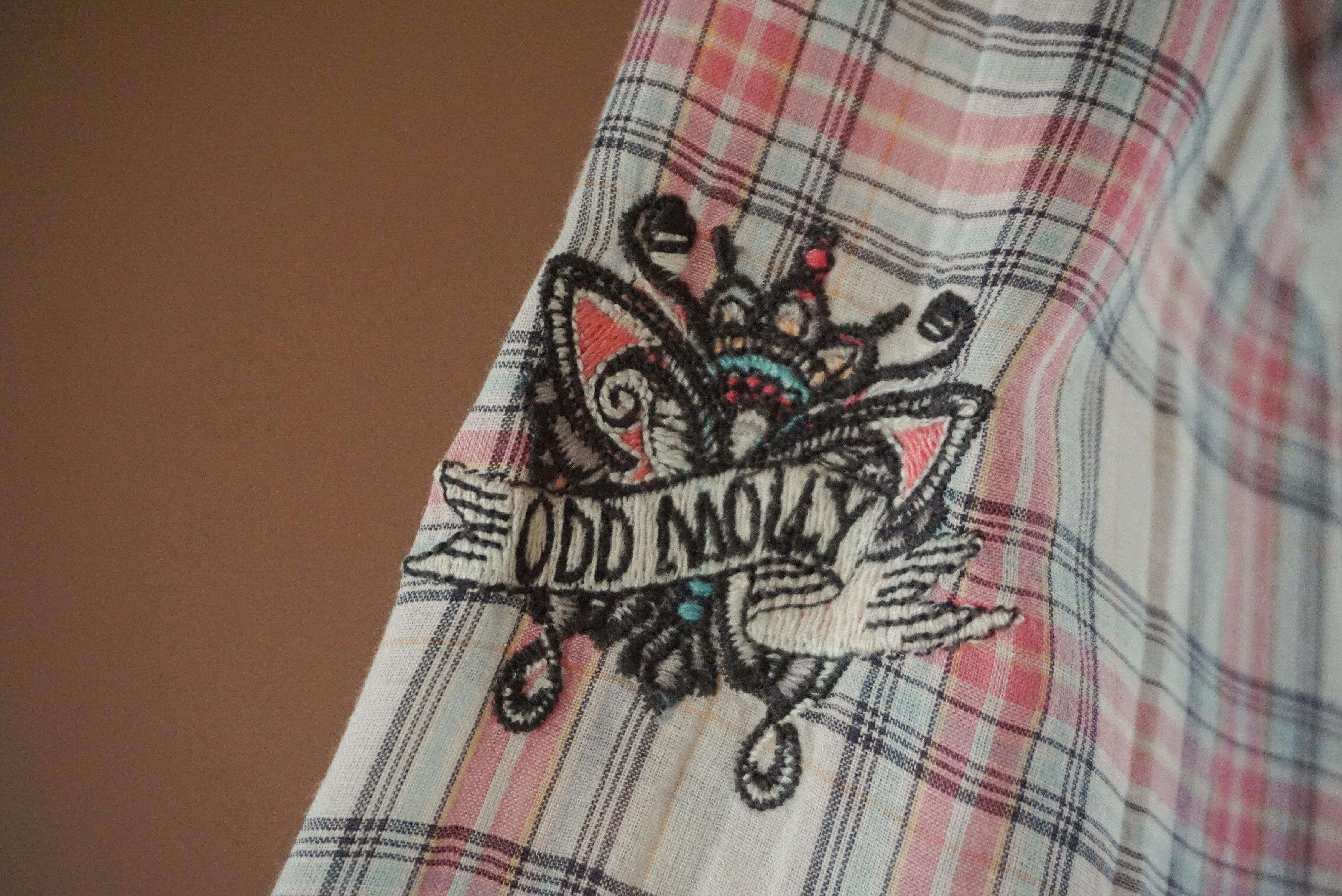 Odd Molly Womens Odd Molly 0 XS US 0/2 shirt blouse tunic checked lace Size XS / US 0-2 / IT 36-38 - 11 Thumbnail