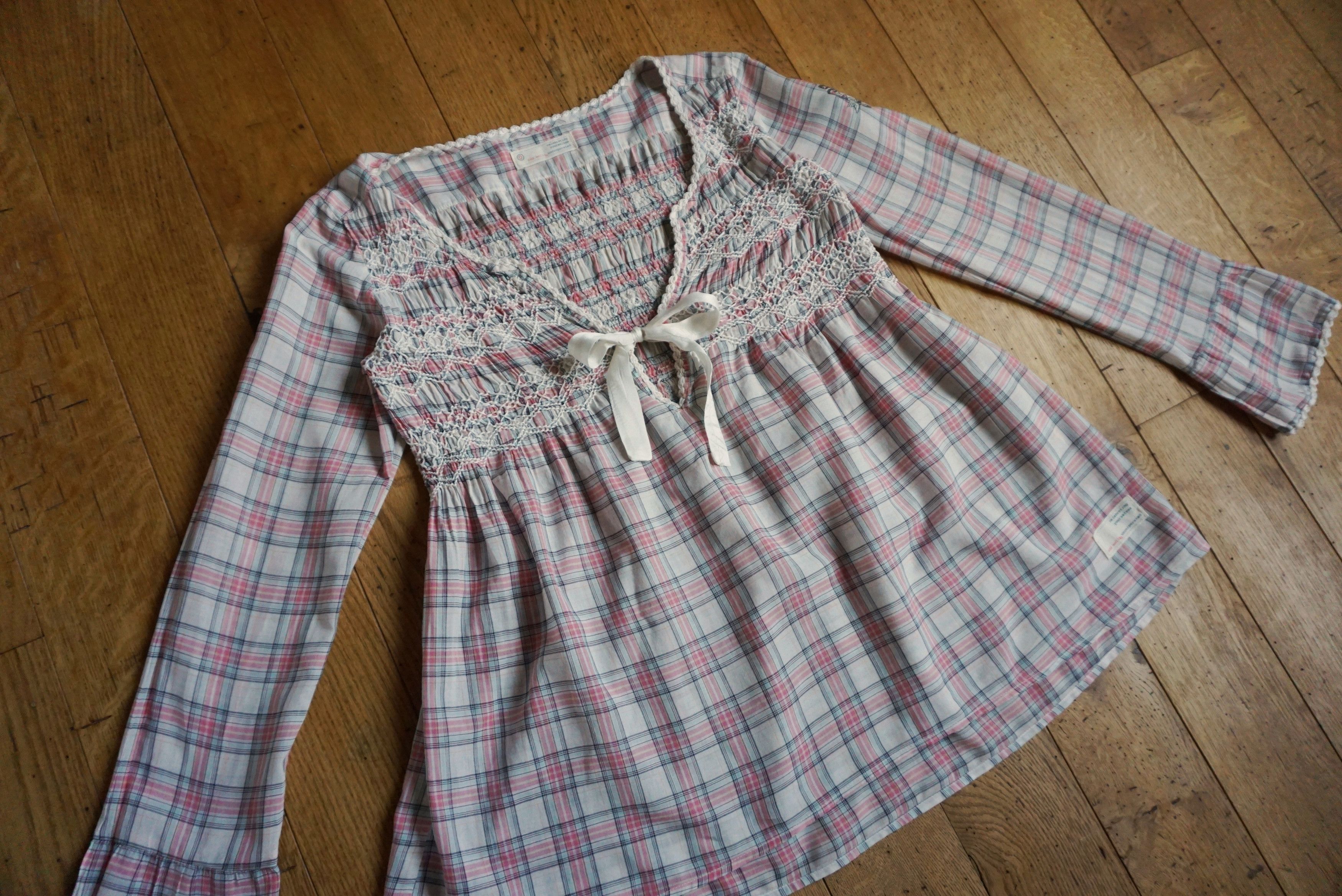 Odd Molly Womens Odd Molly 0 XS US 0/2 shirt blouse tunic checked lace Size XS / US 0-2 / IT 36-38 - 16 Thumbnail