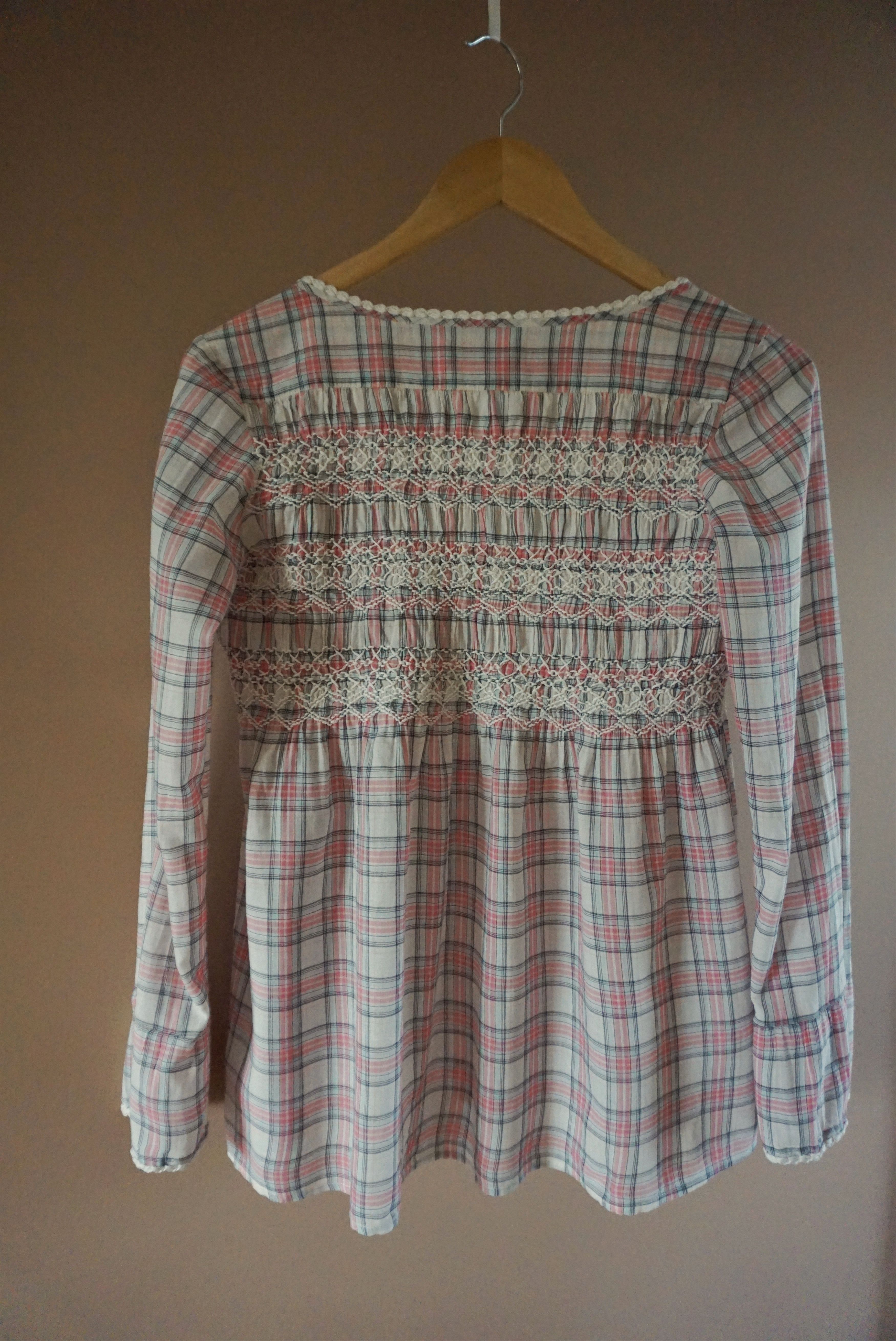 Odd Molly Womens Odd Molly 0 XS US 0/2 shirt blouse tunic checked lace Size XS / US 0-2 / IT 36-38 - 10 Thumbnail