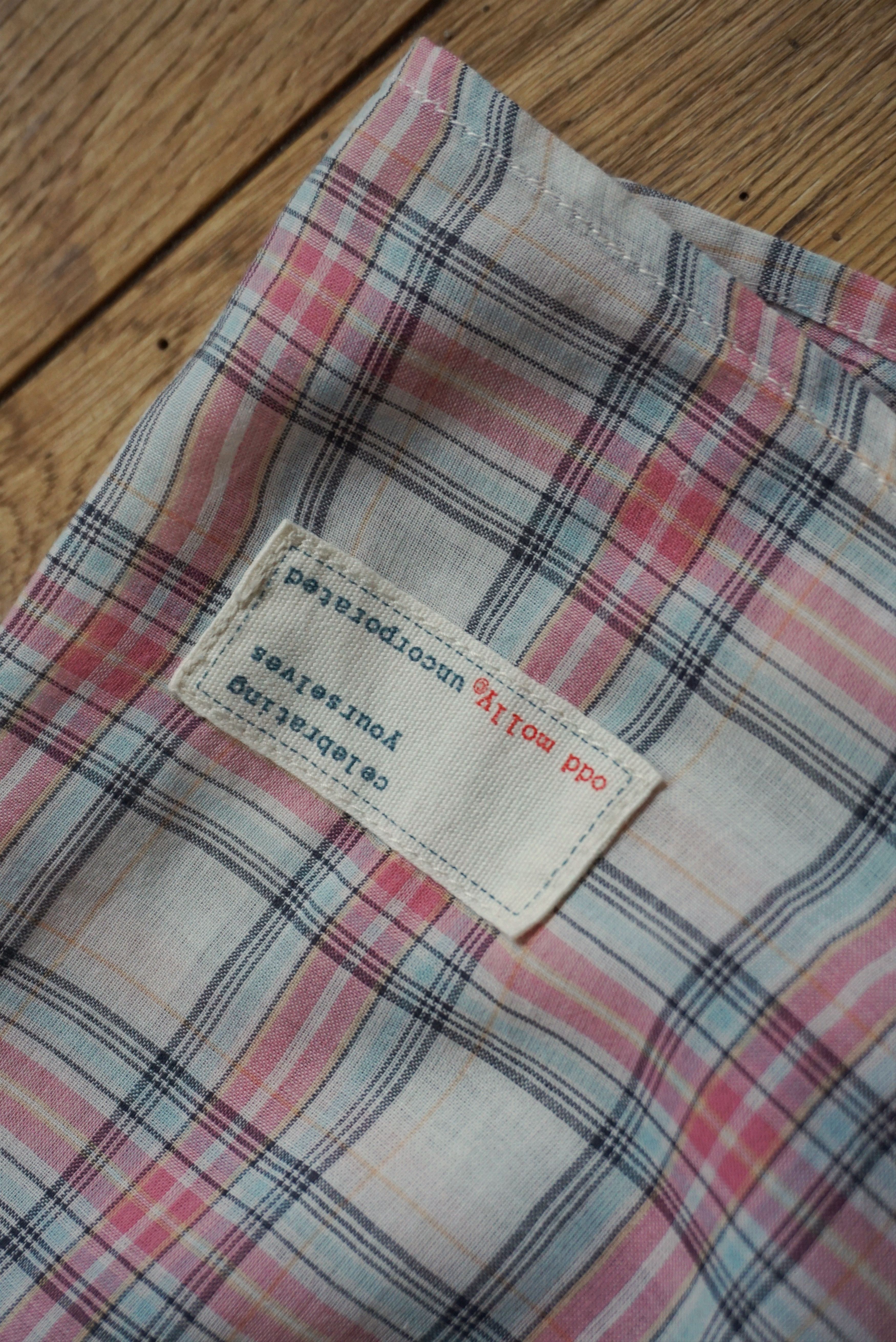 Odd Molly Womens Odd Molly 0 XS US 0/2 shirt blouse tunic checked lace Size XS / US 0-2 / IT 36-38 - 24 Thumbnail
