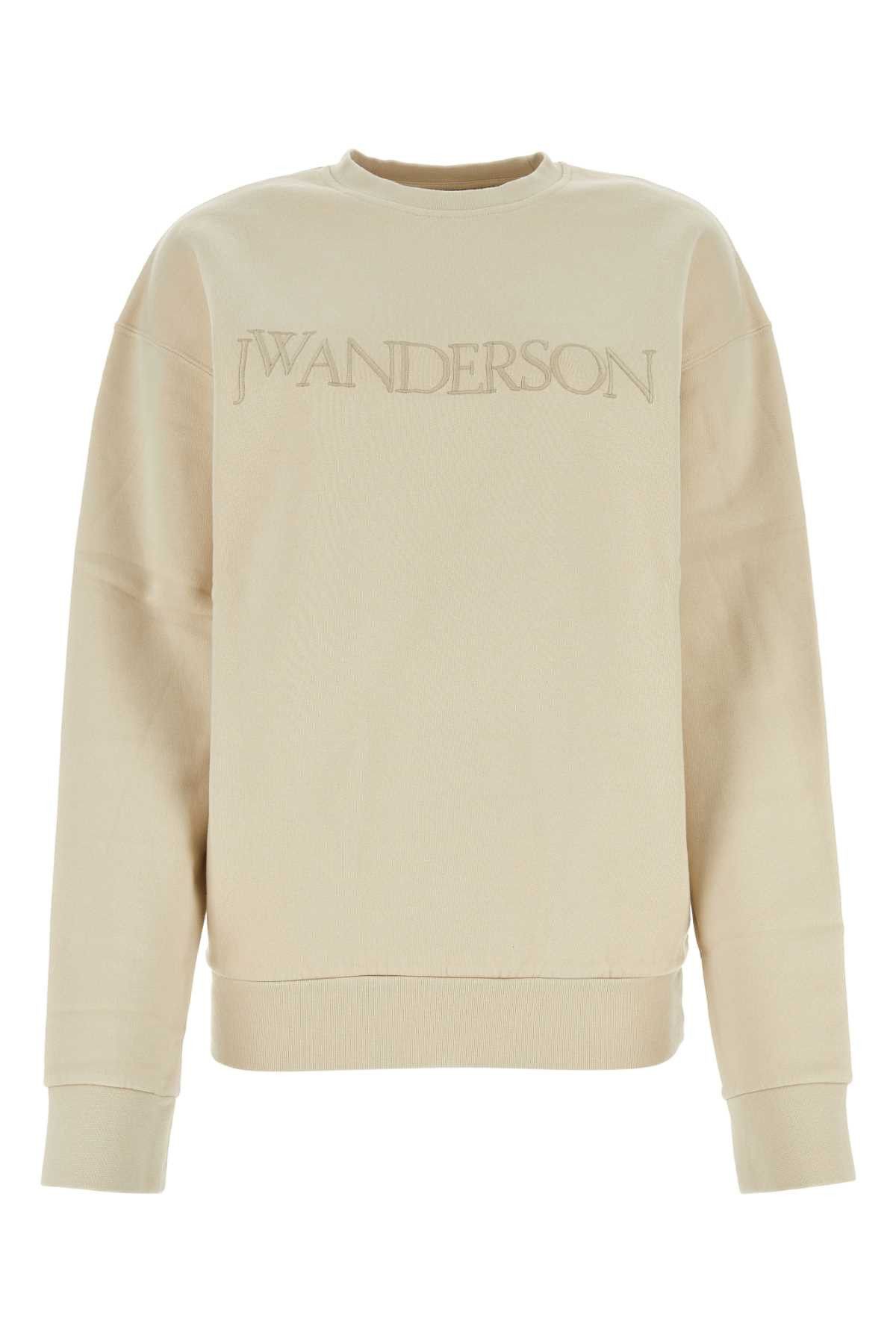 Embroidered signature sandy sweatshirt, JW Anderson