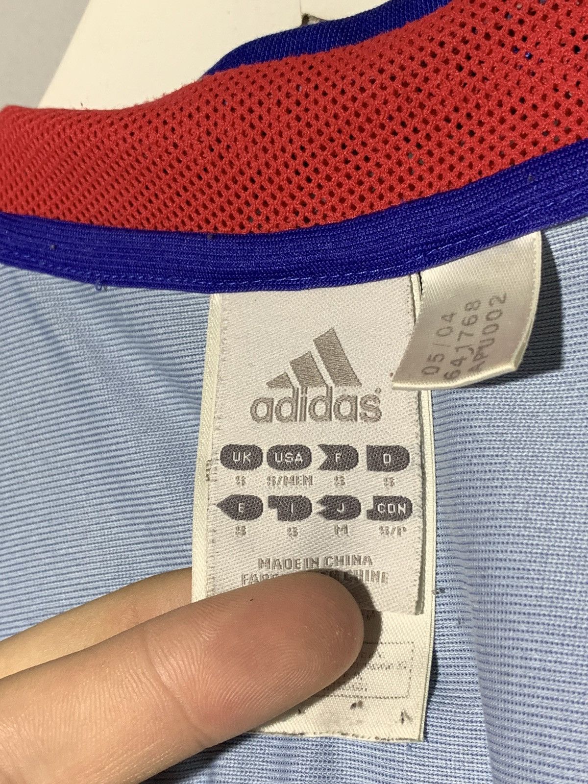 Adidas × Vintage France 2004 Adidas Vintage Y2k Streetwear Football Shirt Size US S / EU 44-46 / 1 - 9 Thumbnail