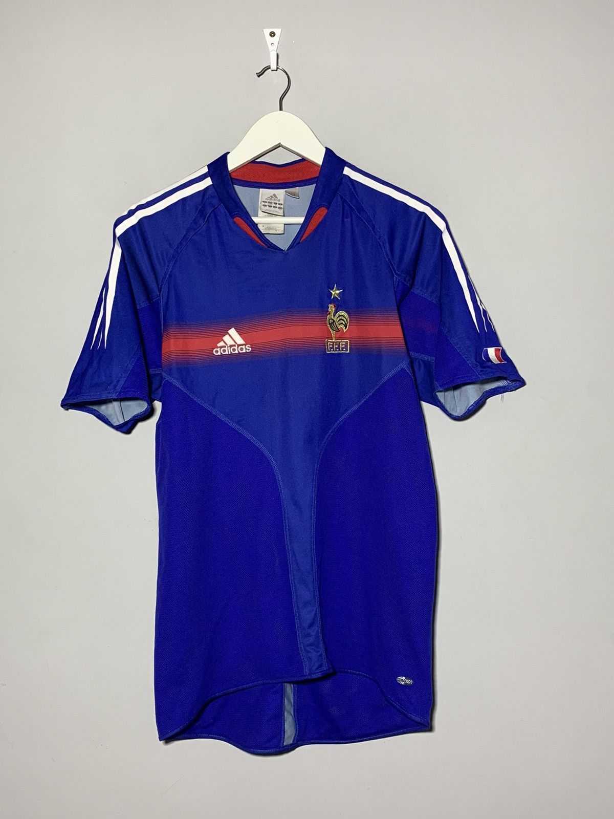 France 2004 Adidas Vintage Y2k Streetwear Football Shirt