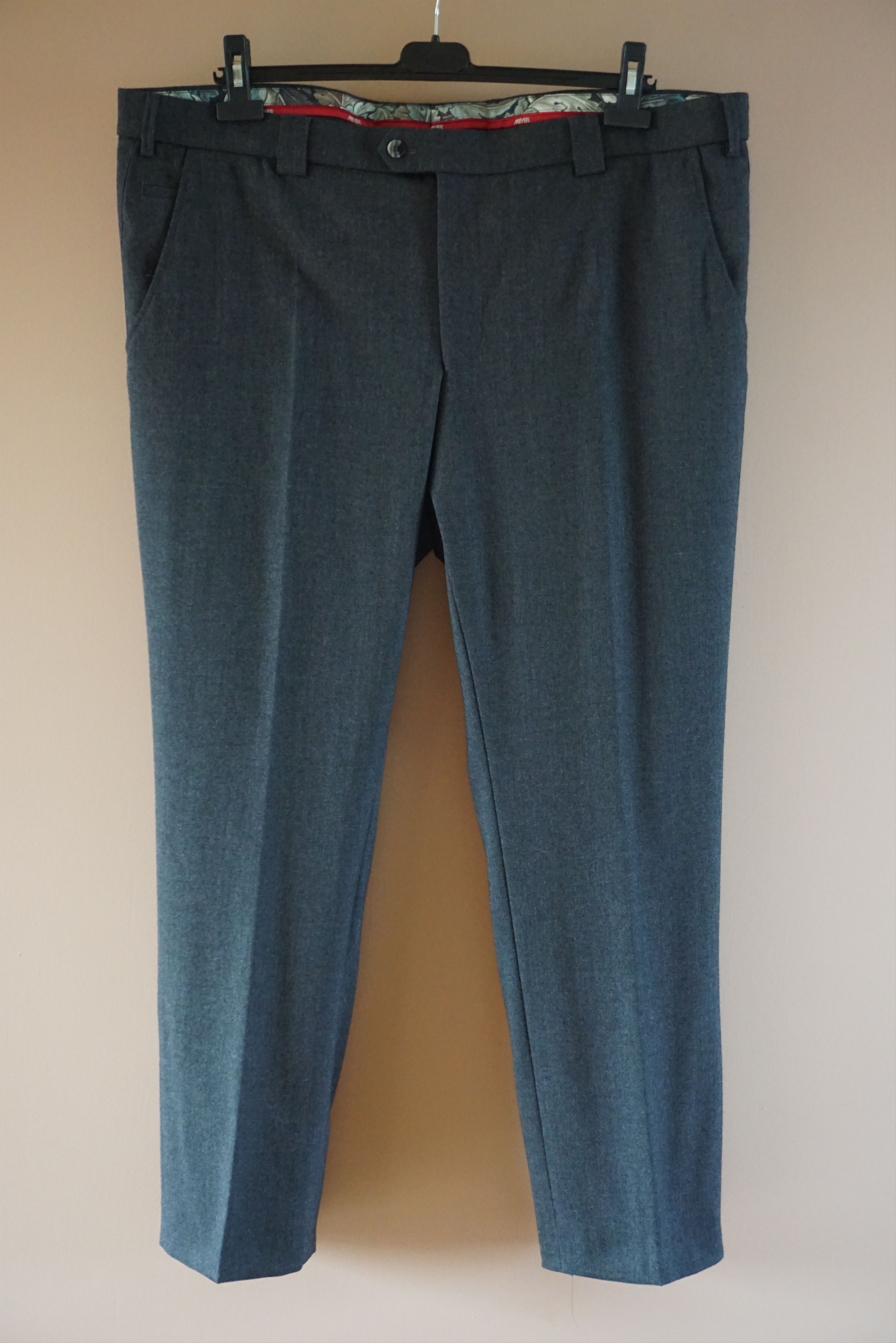 Designer Meyer ROMA £139 DE29.5 GB 44 W44 L30 chino trousers pants Size 44R - 3 Thumbnail