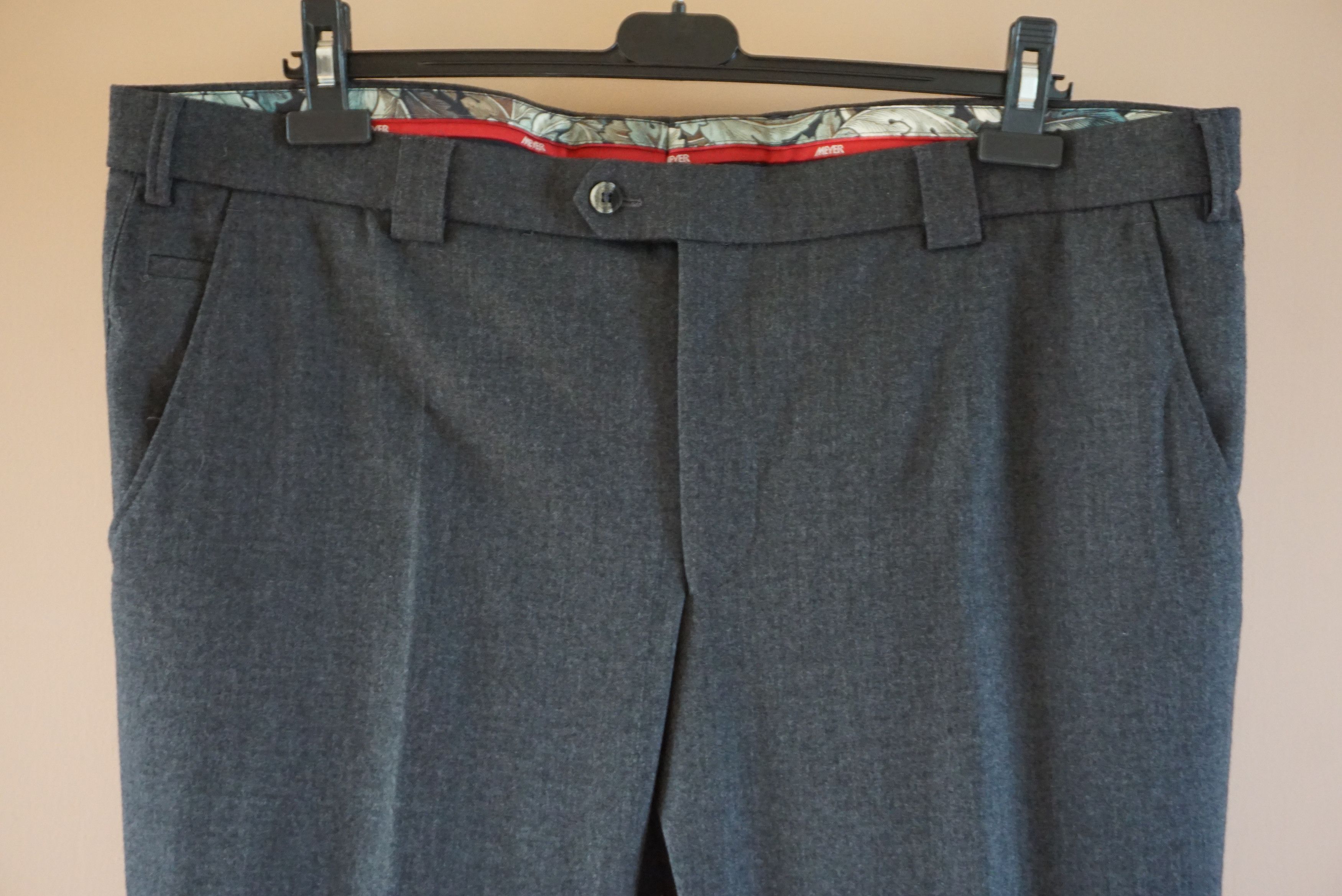 Designer Meyer ROMA £139 DE29.5 GB 44 W44 L30 chino trousers pants Size 44R - 4 Thumbnail