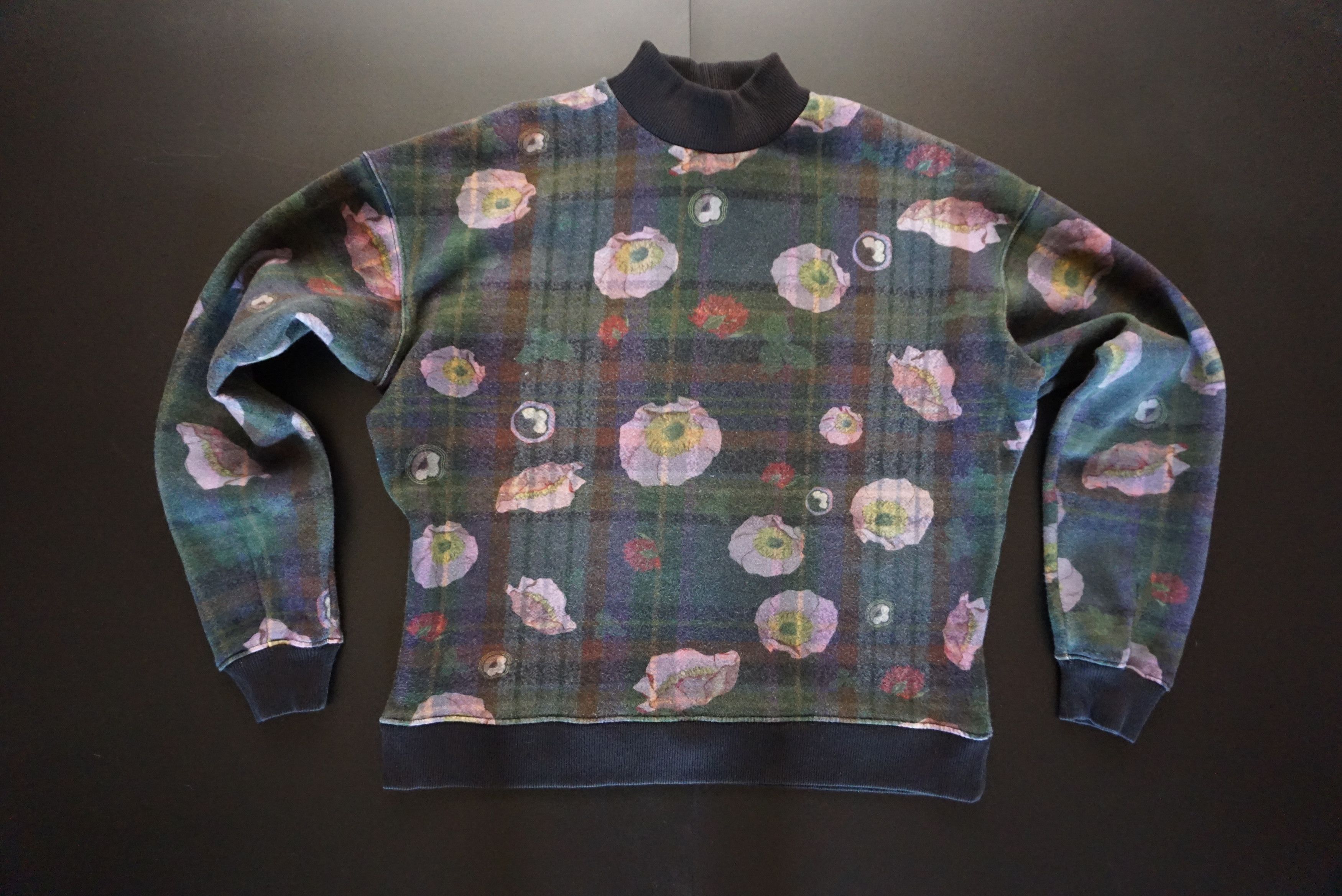 Holzweiler Womens Holzweiler S Small floral fleece sweatshirt top Size S / US 4 / IT 40 - 11 Thumbnail