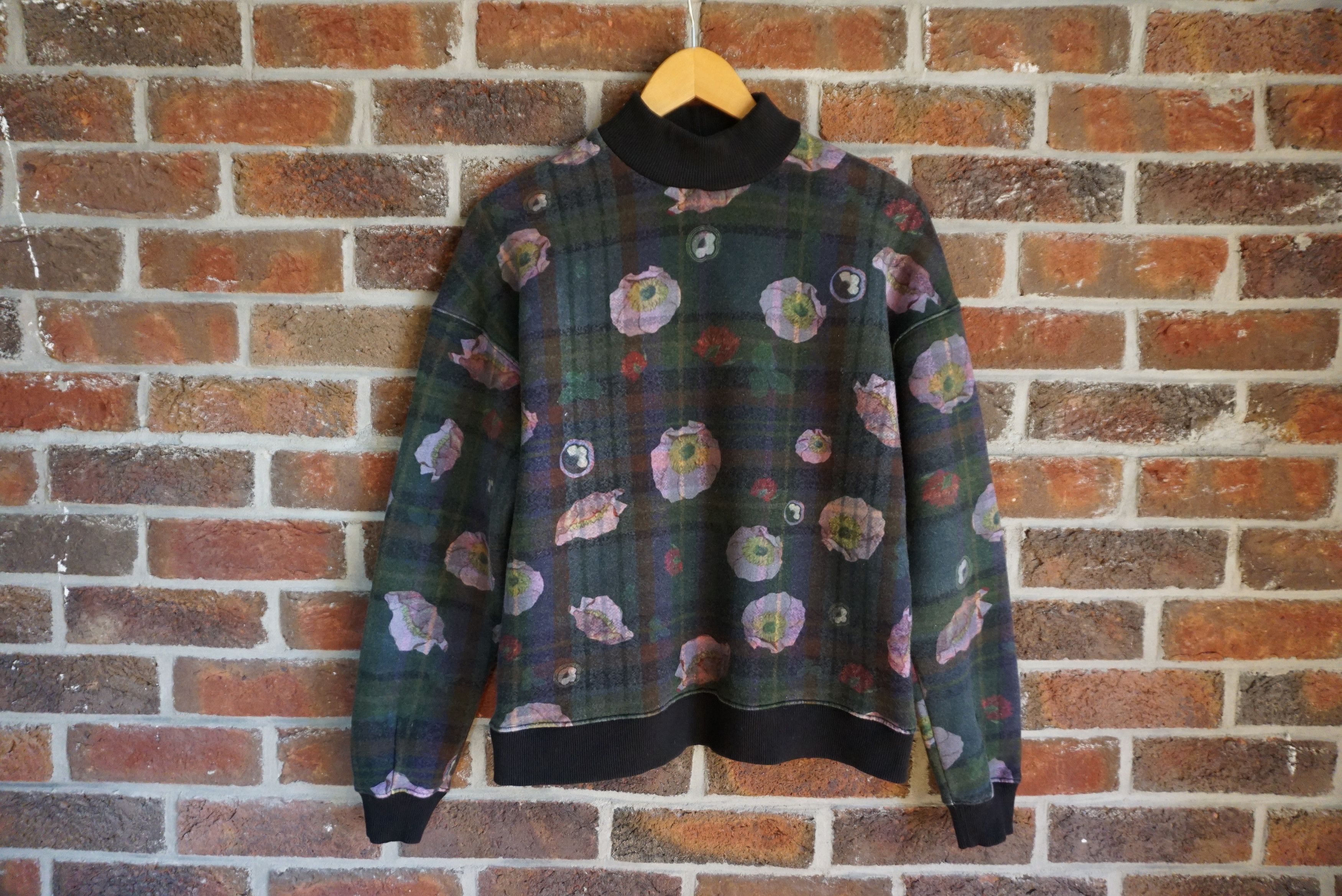 Holzweiler Womens Holzweiler S Small floral fleece sweatshirt top Size S / US 4 / IT 40 - 2 Thumbnail