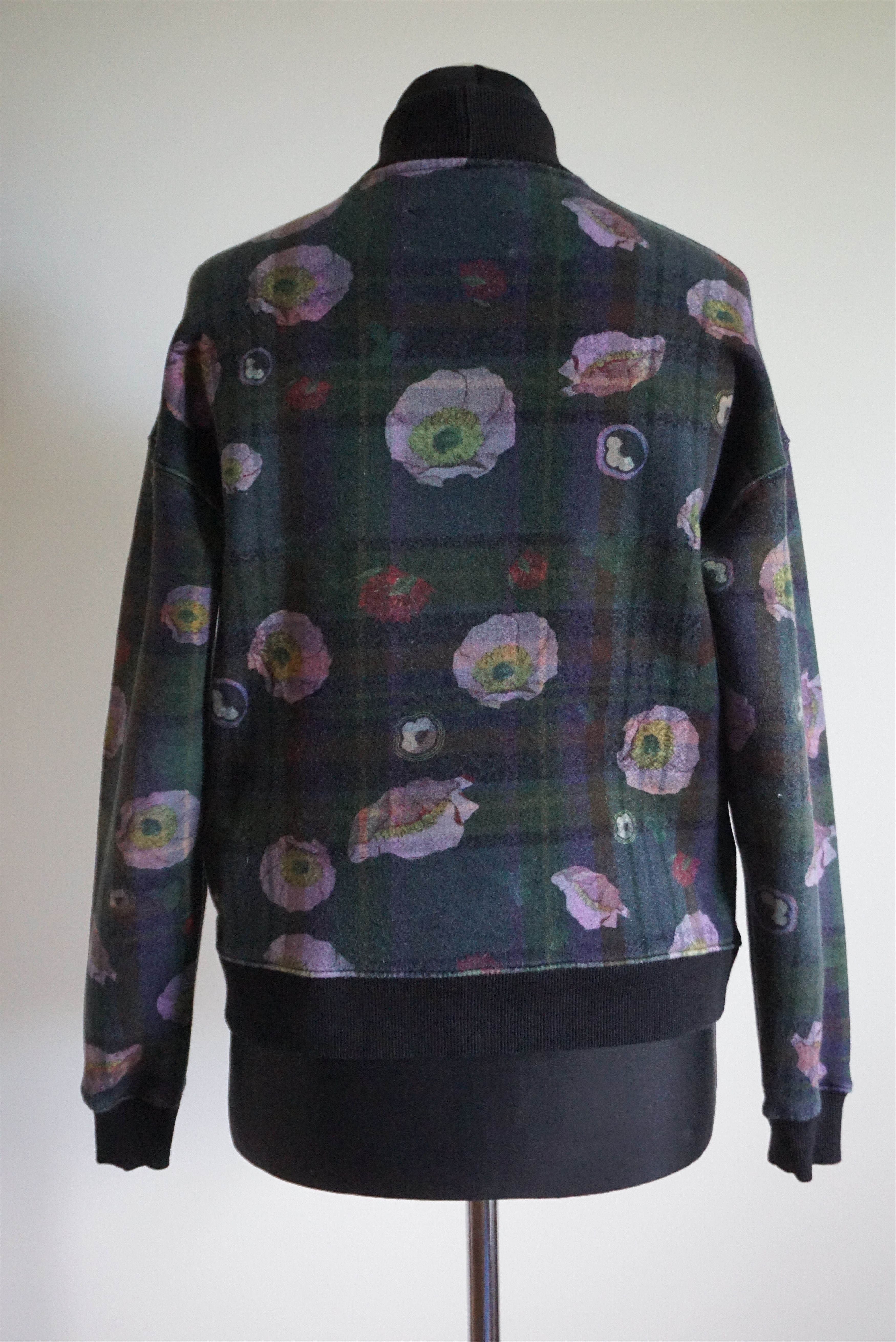 Holzweiler Womens Holzweiler S Small floral fleece sweatshirt top Size S / US 4 / IT 40 - 7 Thumbnail