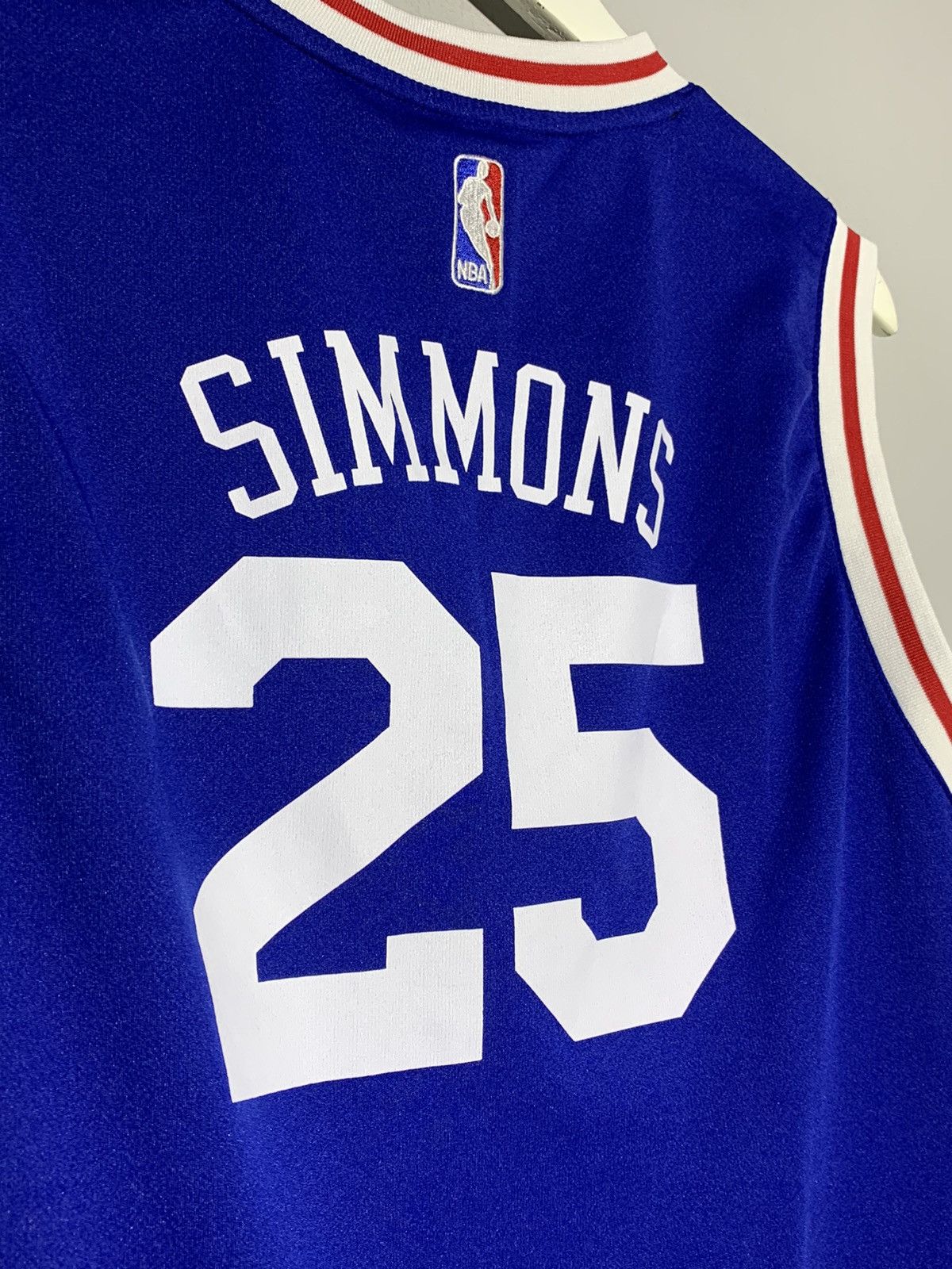 Adidas × NBA #25 Ben Simmons Philadelphia NBA Basketball Jersey Size US L / EU 52-54 / 3 - 8 Thumbnail