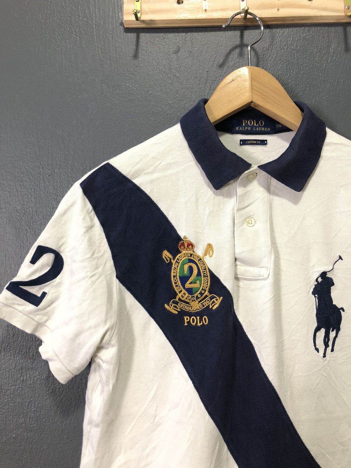 Polo Ralph Lauren × Vintage VINTAGE POLO RALPH LAURENT CUSTOM FIT POLO SHIRT Size US S / EU 44-46 / 1 - 2 Thumbnail