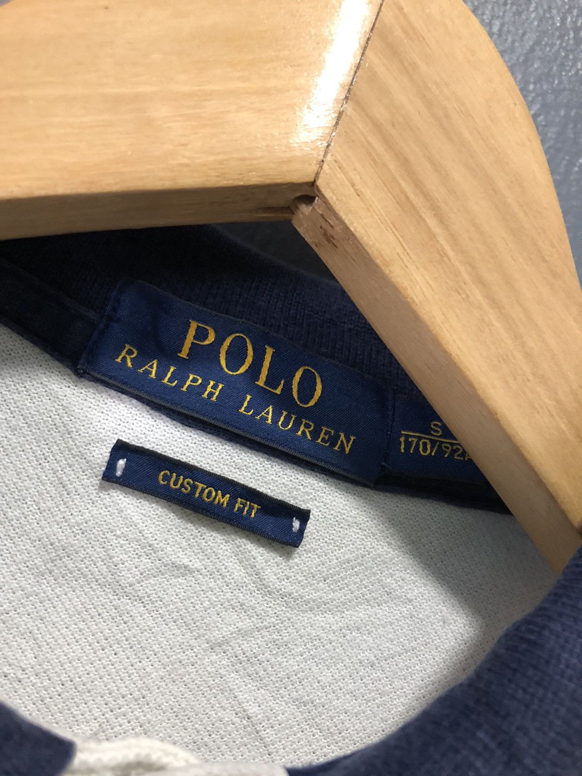 Polo Ralph Lauren × Vintage VINTAGE POLO RALPH LAURENT CUSTOM FIT POLO SHIRT Size US S / EU 44-46 / 1 - 3 Thumbnail