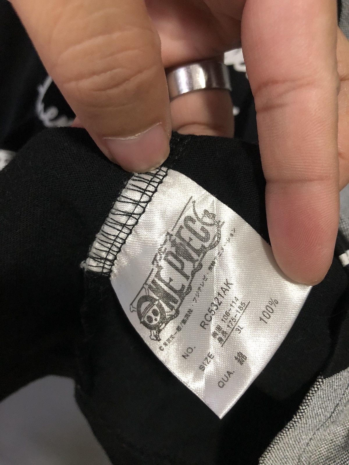 Japanese Brand × One Piece × Vintage VINTAGE ASCE ONE PIECE CHARACTER JAPANESE ANIME SHIRT Size US L / EU 52-54 / 3 - 6 Thumbnail