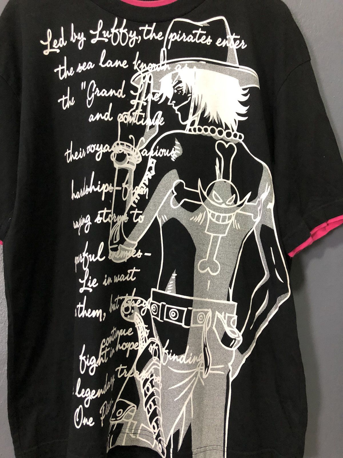 Japanese Brand × One Piece × Vintage VINTAGE ASCE ONE PIECE CHARACTER JAPANESE ANIME SHIRT Size US L / EU 52-54 / 3 - 2 Thumbnail