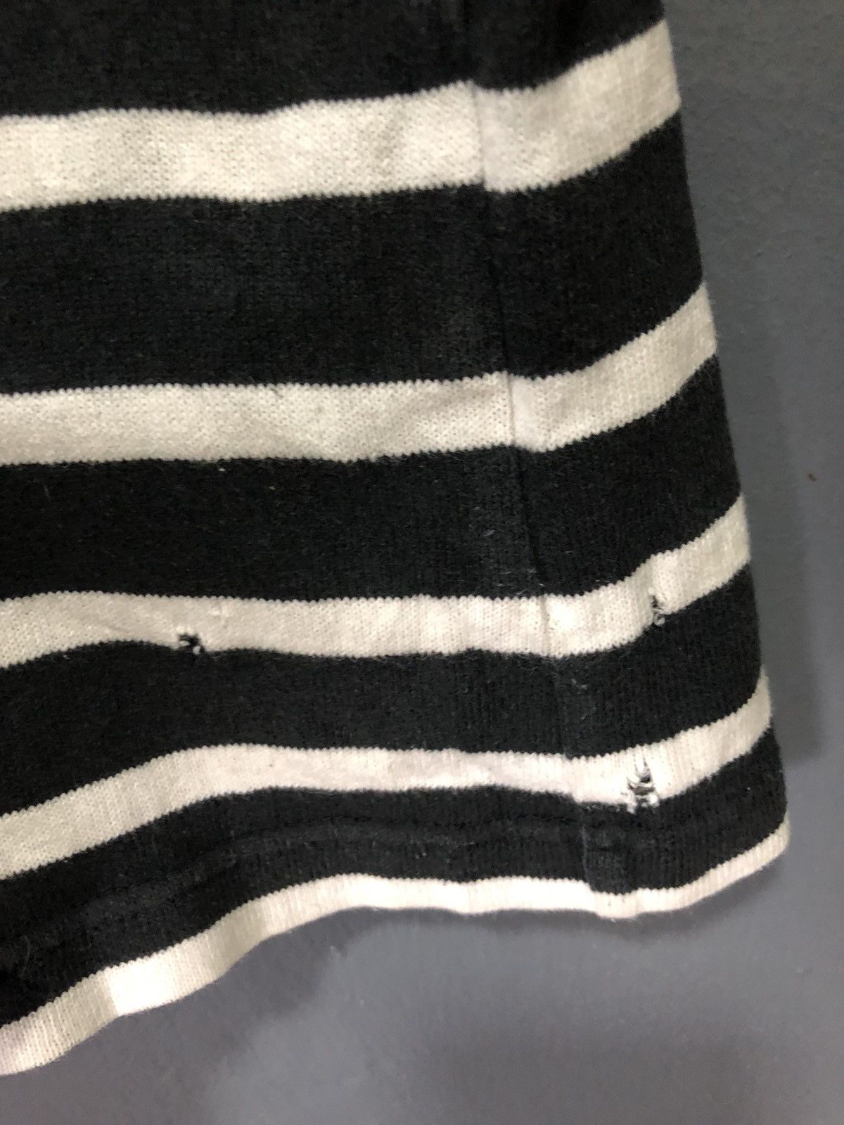 Bounty Hunter × Japanese Brand × Vintage VINTAGE BOUNTY HUNTER DISTRESSED STRIPE POLO SHIRT Size US M / EU 48-50 / 2 - 7 Thumbnail